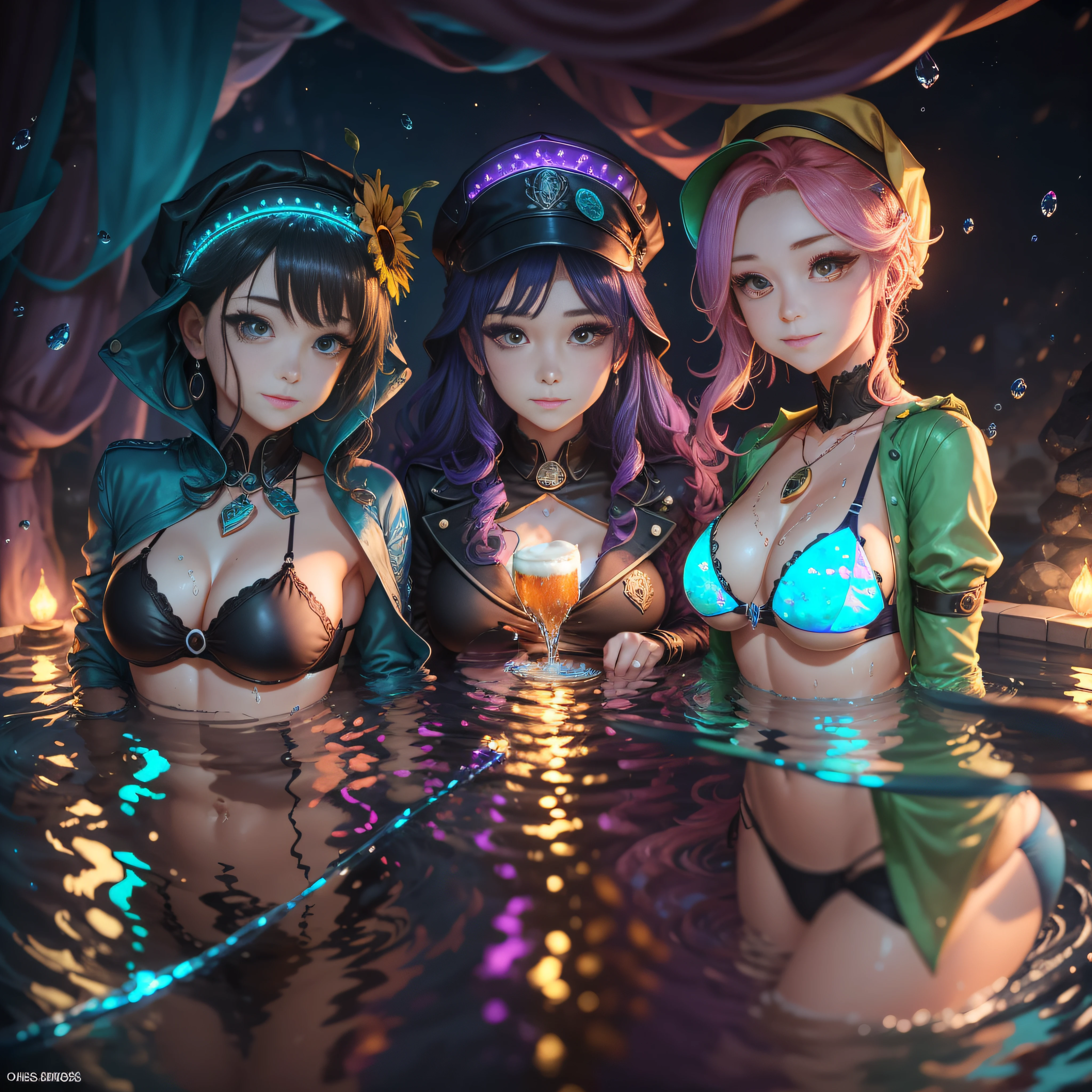((an incredible masterpiece)), best quality, ultra-detailed, sparkling and magical water drop of water, no hand, no fingers, no fingers, pure and ethereal, floating in space, (0 characters), translucent, blue light, soft focus.