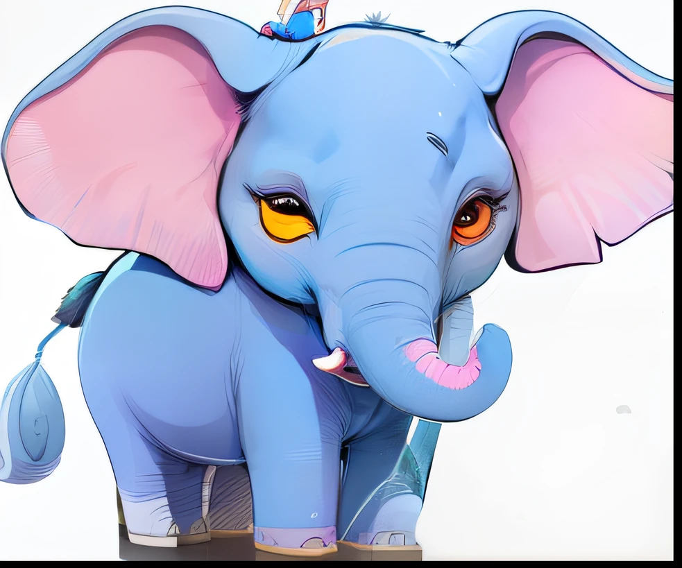 elefante, personagem infatil , cenario infantil, floresta , elephant in various positions --auto