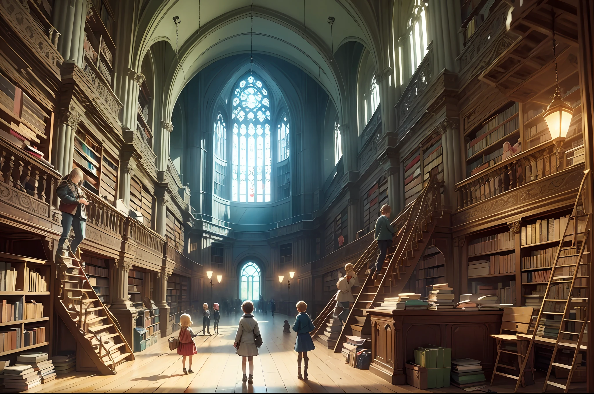 The Surprising Discovery
Keywords: junior detectives, old library, ancient book, magical toys, real --auto --s2