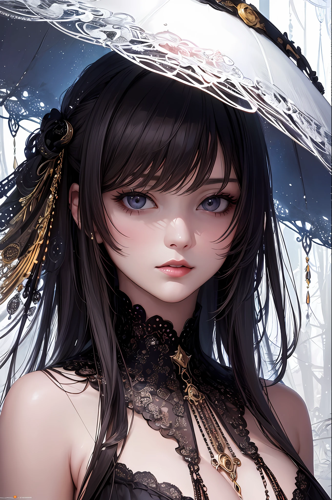 (masterpiece, top quality, best quality, official art, beautiful and aesthetic:1.2), (1girl), extreme detailed,(fractal art:1.3),colorful,highest detailed