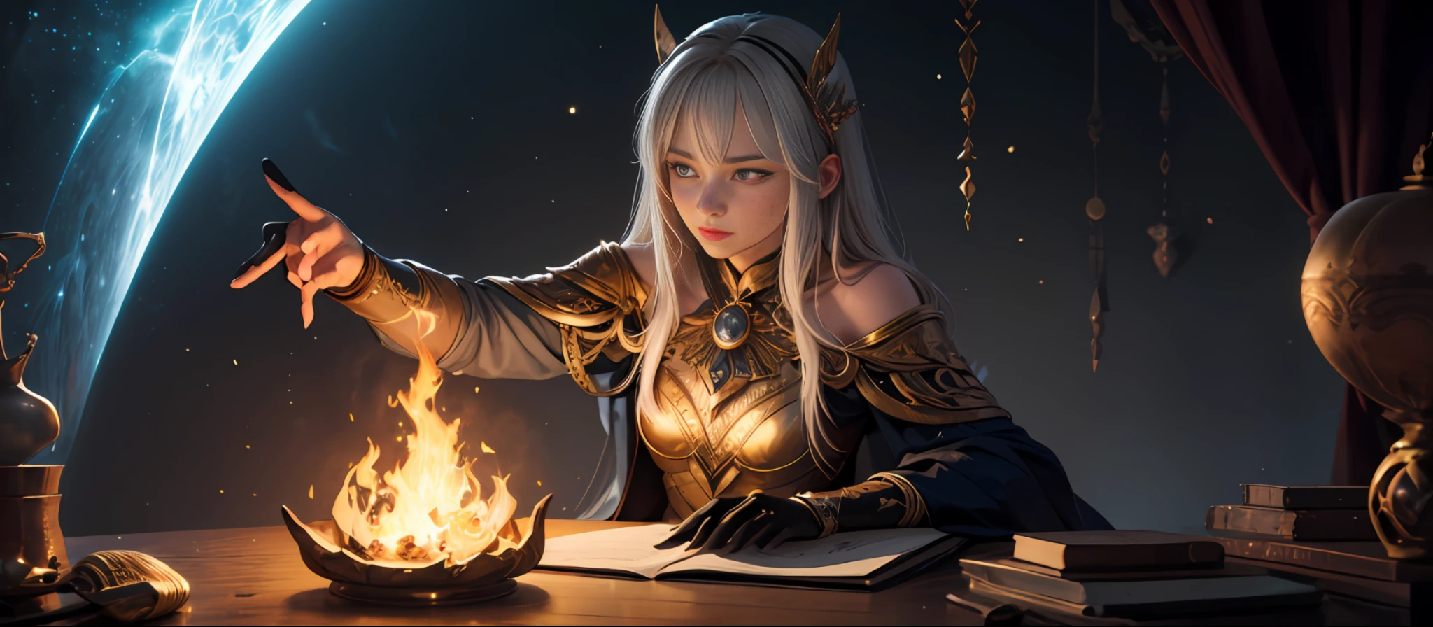 A magical being, mythic, antigo,