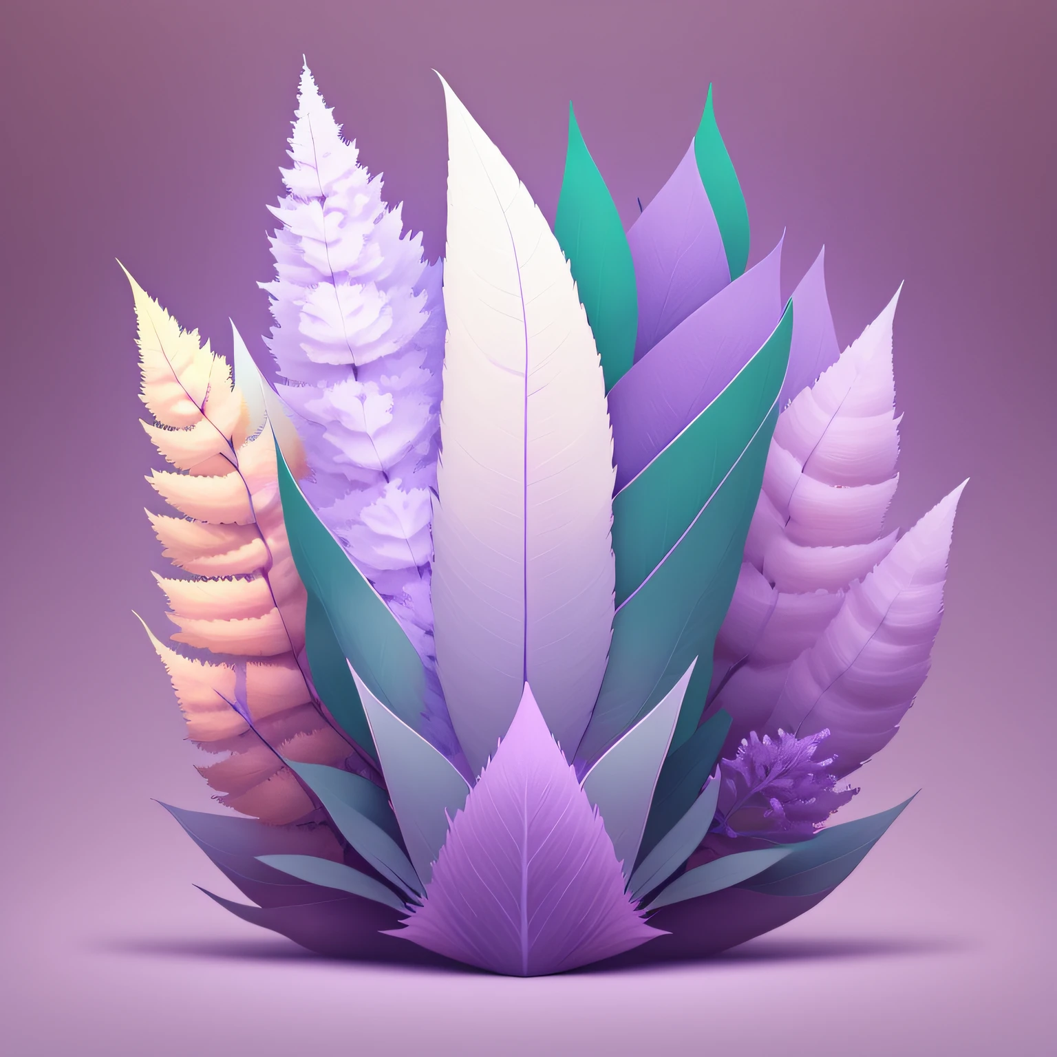 Crie um logotipo minimalista e moderno que represente a energia dos cristais. Use the lilac color as the main color and choose a simple and memorable design --auto