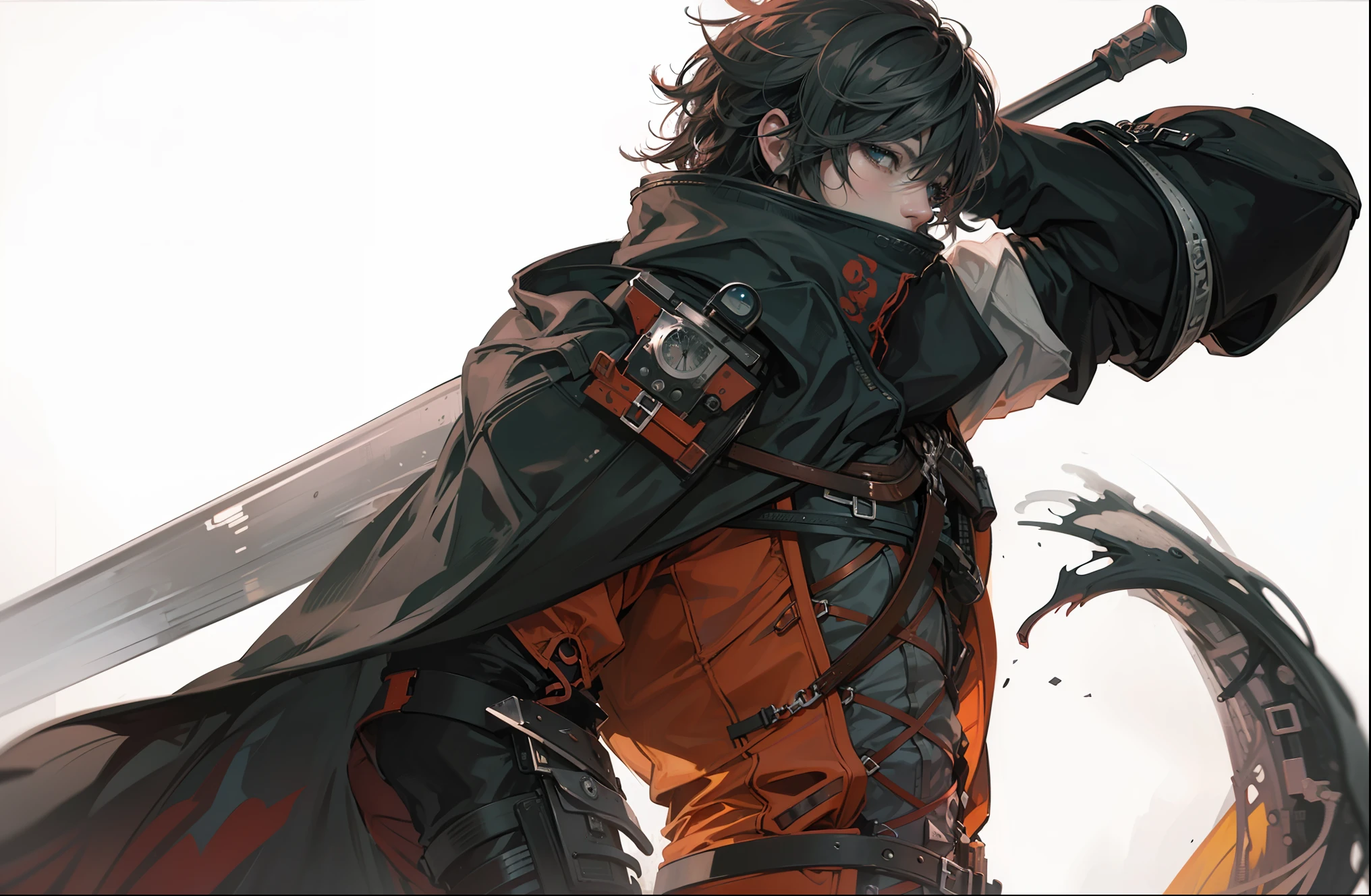 Anime - Imagen de estilo de un hombre con una espada y una capa, final fantasy xvi, Clive Rosfield, Badass Anime 8K, Chico guapo en el arte de final fantasy, Demon Slayer, Fondo de pantalla de anime 4k, Fondo de pantalla de manga 4 k, Arte detallado del personaje de anime, Wallaper de anime HD, Anime Wallaper, Anime Art Wallpaper 8K, Anime Art Wallpaper 4K, Anime Art Wallpaper 4K, high quality anime artstyle