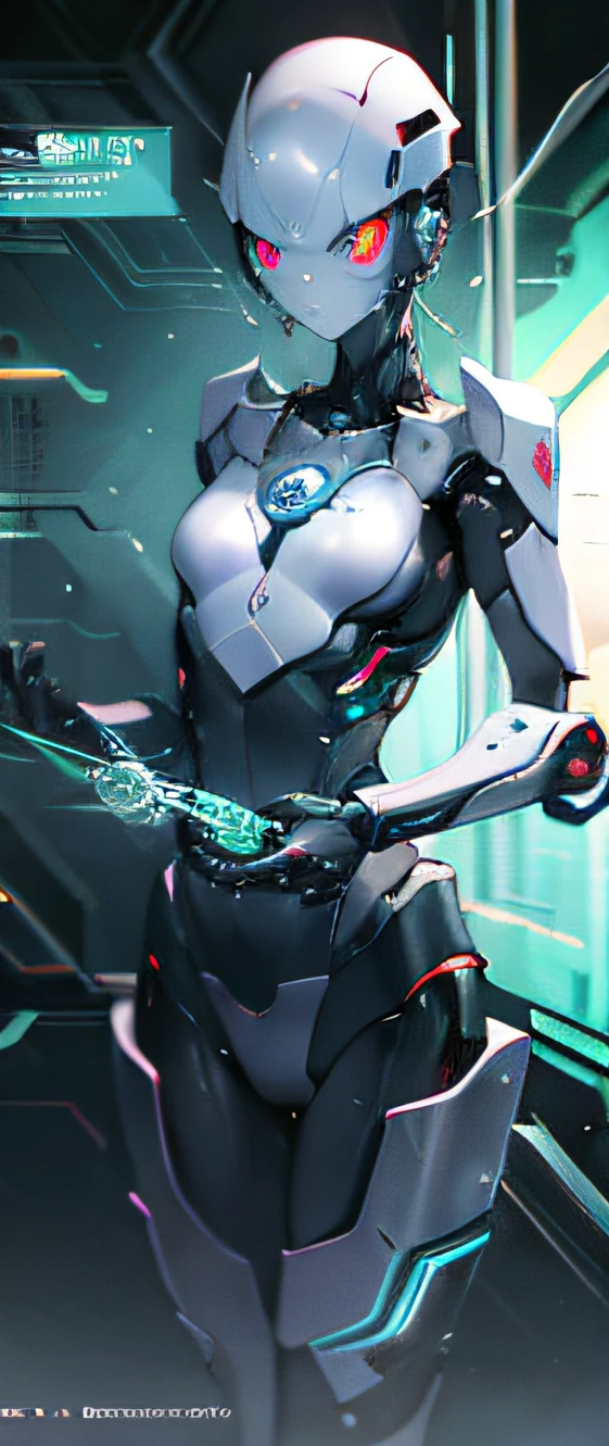 robotical，sci-fy，cyberpunked，intelligent