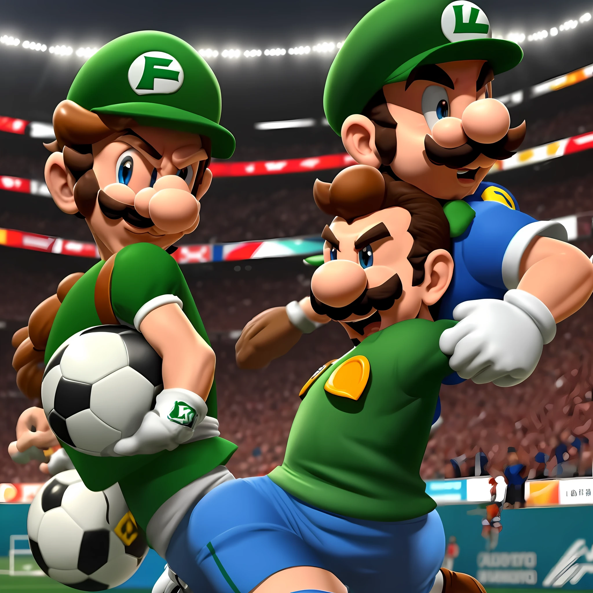 Crie o um jogador de futebol chamado luigi --auto