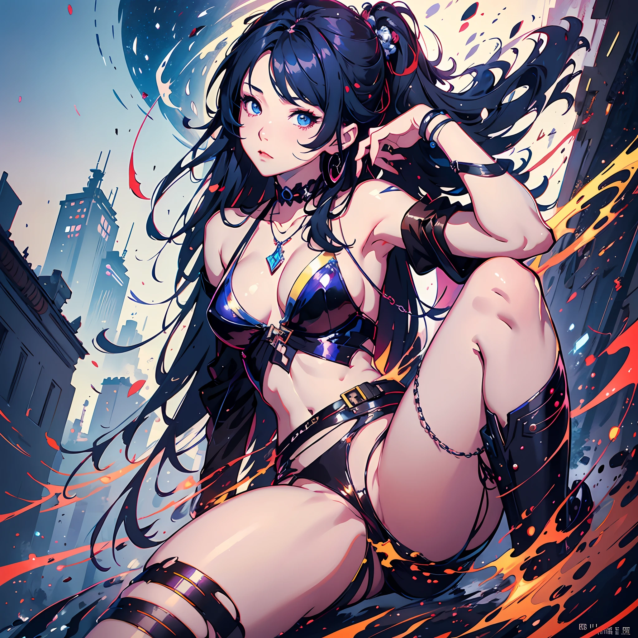 anime girl with a necklace, artwork in the style of guweiz, guweiz, inspired by Yanjun Cheng, guweiz masterpiece, by Yanjun Cheng, guweiz on pixiv artstation, guweiz on artstation pixiv, detailed digital anime art, anime style. 8k, digital anime illustration