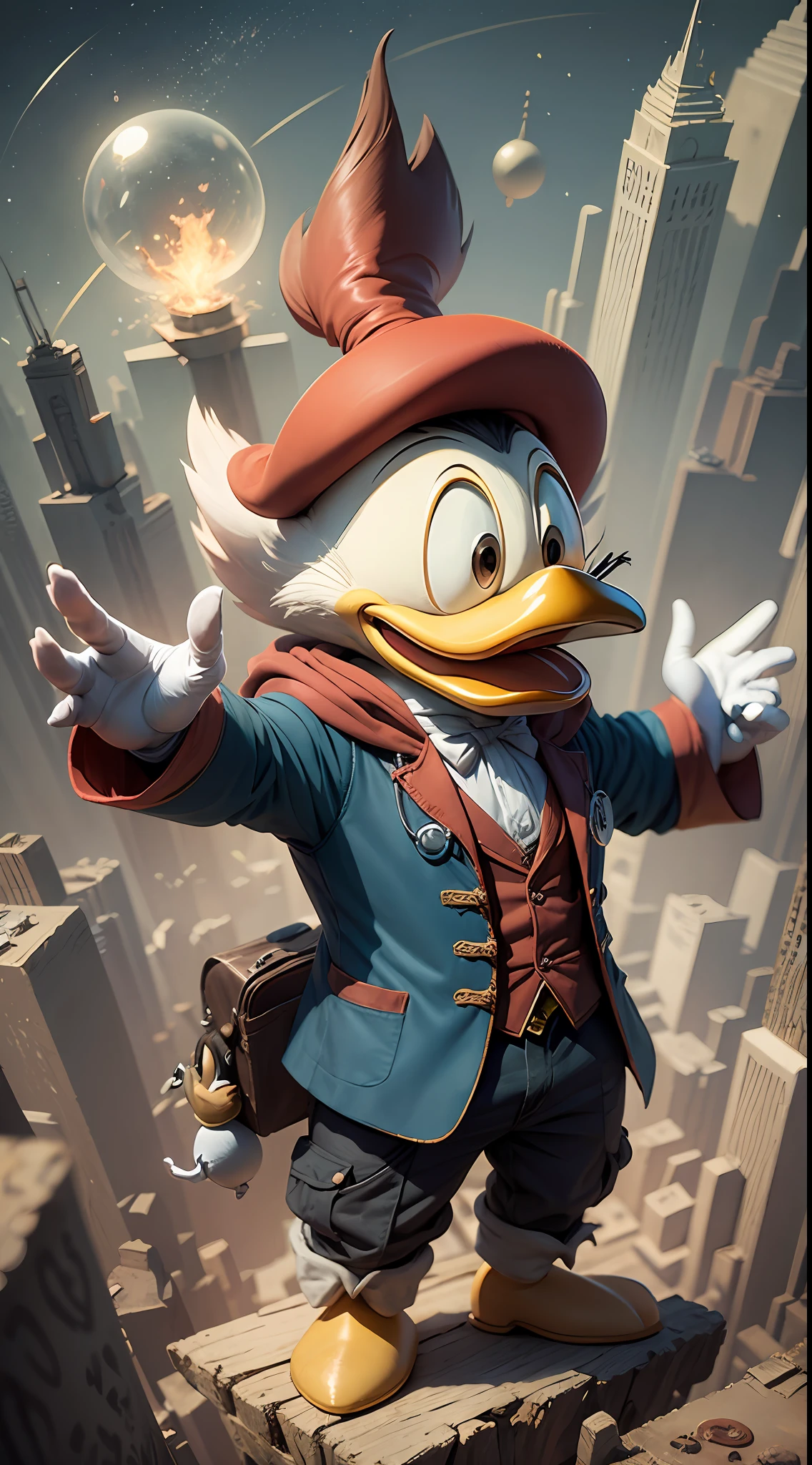 midget doctor strange style donald duck
