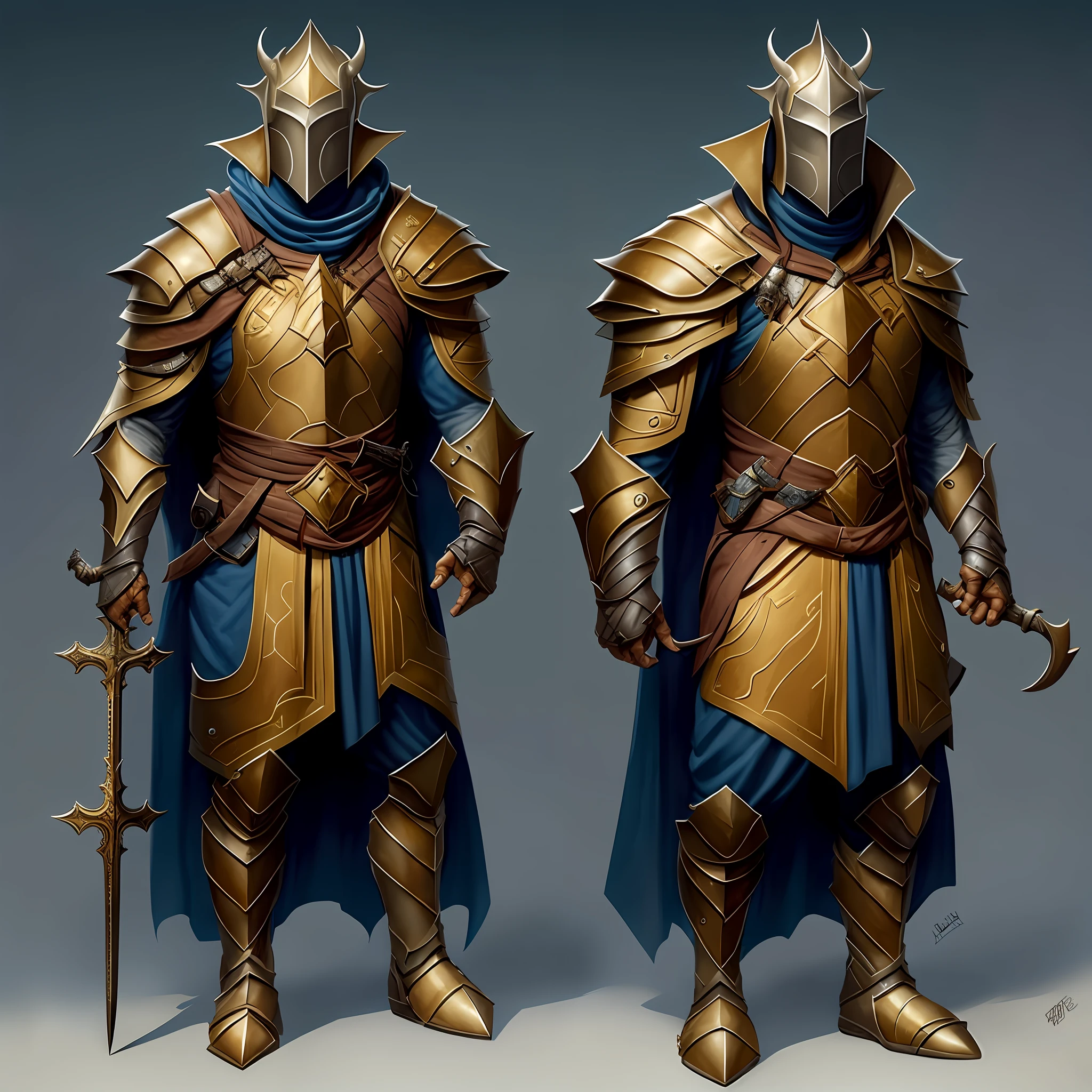 a muscular Argon Crusader too, Lizard, with a golden clay sword and cross armor, bracers, boots, breastplate, Epics, fantasy, character, D&D, portrait, highly detailed, digital painting, artstation, concept art,