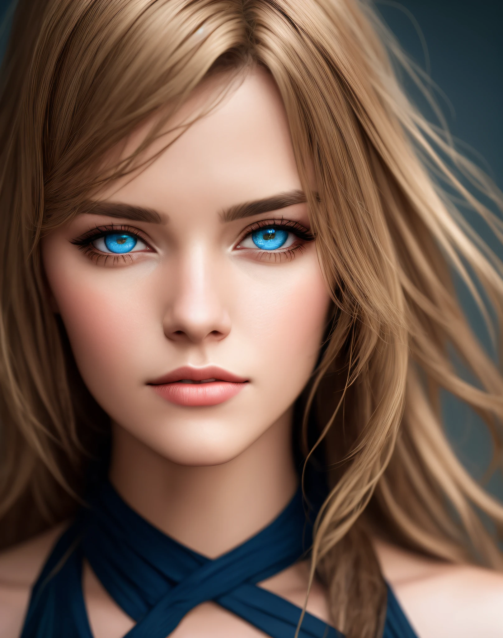 Masterpiece, absurdres,award winning photo, extremely detailed, amazing, fine detail, extremely detailed eyes and face, by lee jeffries nikon d850 film stock photograph 4 kodak portra 400 camera f1.6 lens rich colors hyper realistic lifelike texture dramatic lighting unrealengine trending on artstation cinestill 800 tungsten, beautiful rud_woman, a woman with long blond hair and blue eyes ,perfect rud_face, perfect rud_body