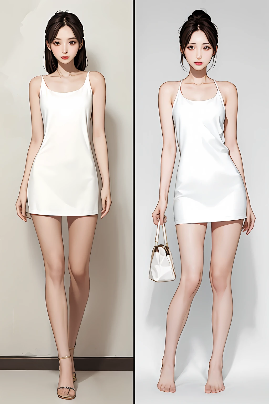 Pale girl bare fullbody bare fullbody
