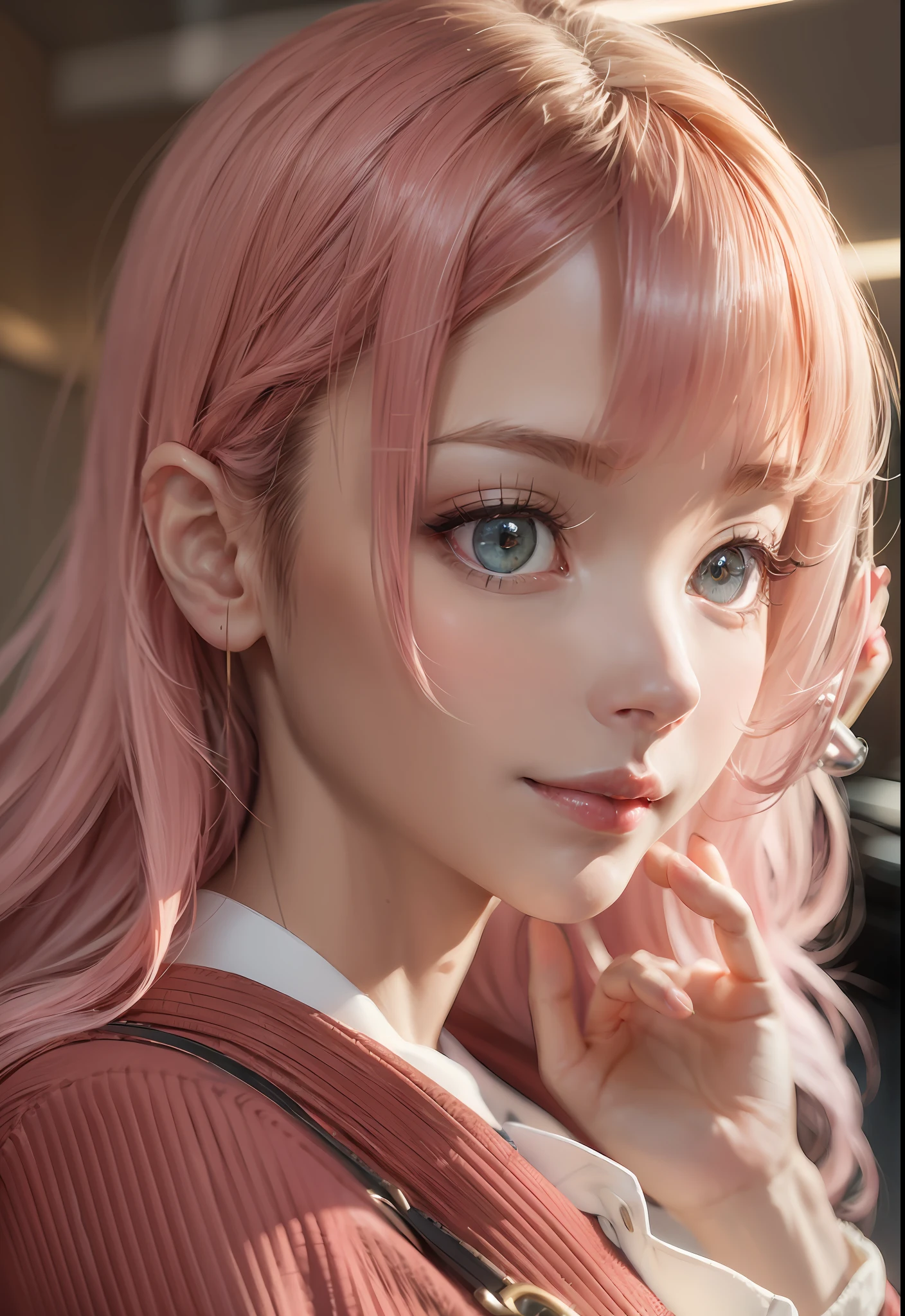 Clip Skip:1,1 girl,olho (((...RAW,FULL HD 8K))), estrela blush, perfect lighting, cabelo ruivo,Olhos vermelhos, side-lighting ,rosto detalhado franja,pele clara , fundo simples ,fundo escuro , lighting and tones,((((obra-Prima)))),