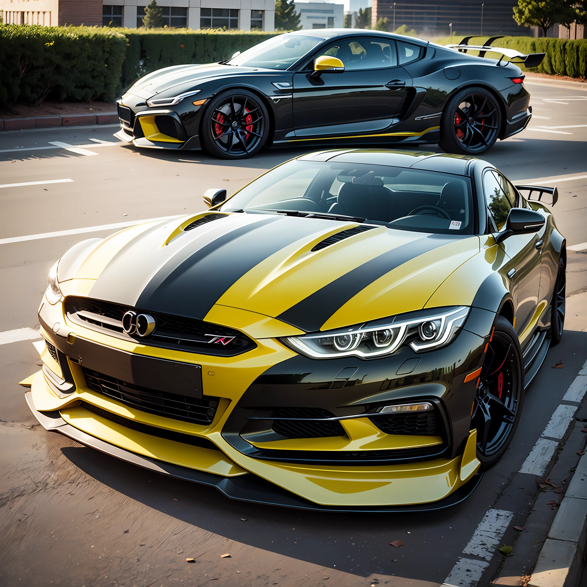 a car,Black,Civilian sports car,designs,rendering --auto