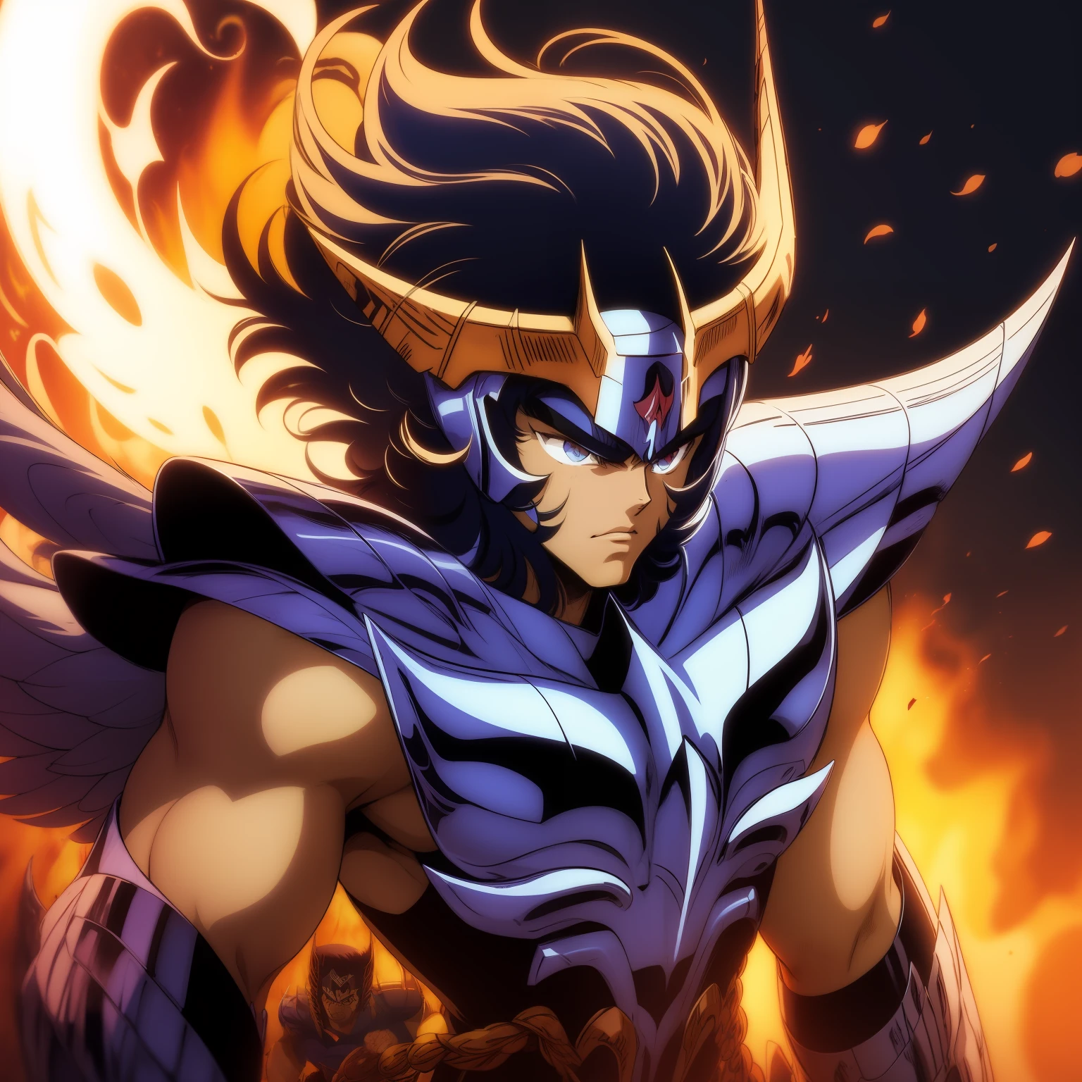 ((cosmo)), ((Cosmos)), (Manga art style), Anime Visual, obra-prima, vortex de fogo, foco nítido, Dramatic, arte da pintura, vortex de fogo nos punhos, anime, Arremesso longo, 85 millimeters, super detalhe, ((((cenario grego antigo dynamic )))), (((((((2 homens atacando))))))), (((1imortal))), (((1matando imortal))), chutes, chutar