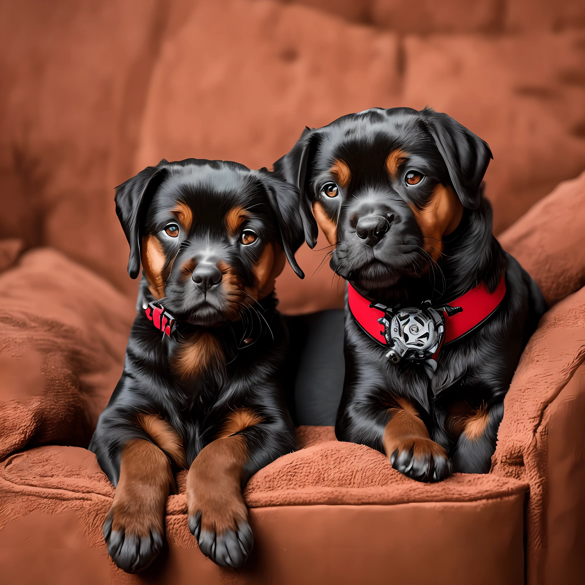 Hairy male,Canidae,Black and red color scheme,There is a sense of technology --auto