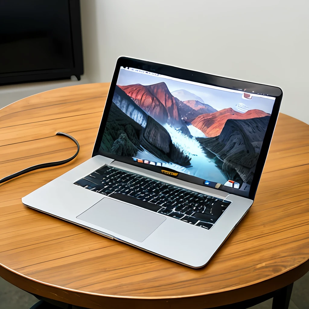 MacBook Pro collab with supreme and lv