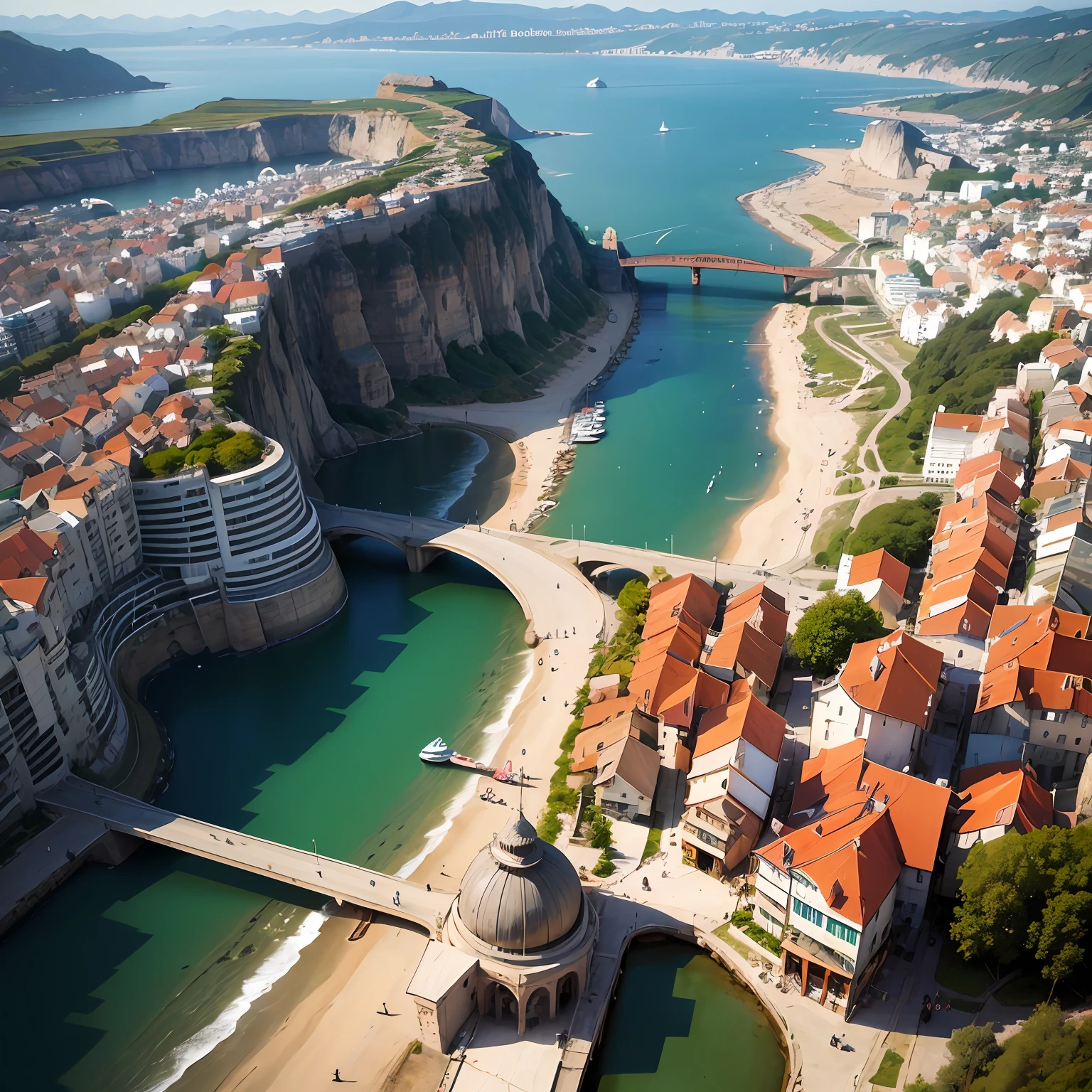 Merim, cidade das flores, linda, magnifica! teu encanto fascina os mais diversos povos viajantes, thy trade is famous and thou hast the most beautiful harbours in all of Ephidia, Merim, the capital of commerce, Keep in your arms all peoples --auto