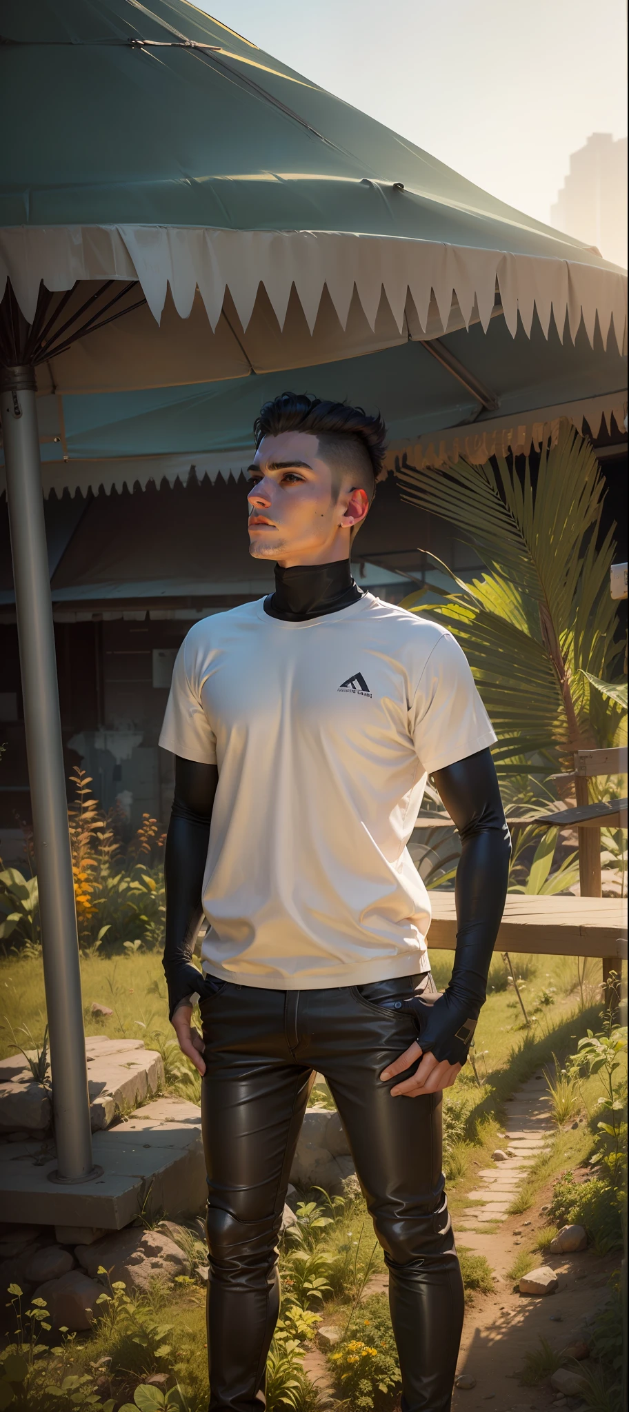 Change Background Cyberpunk Handsome Boy, Realistic Face, 8k Ultra Realistic.