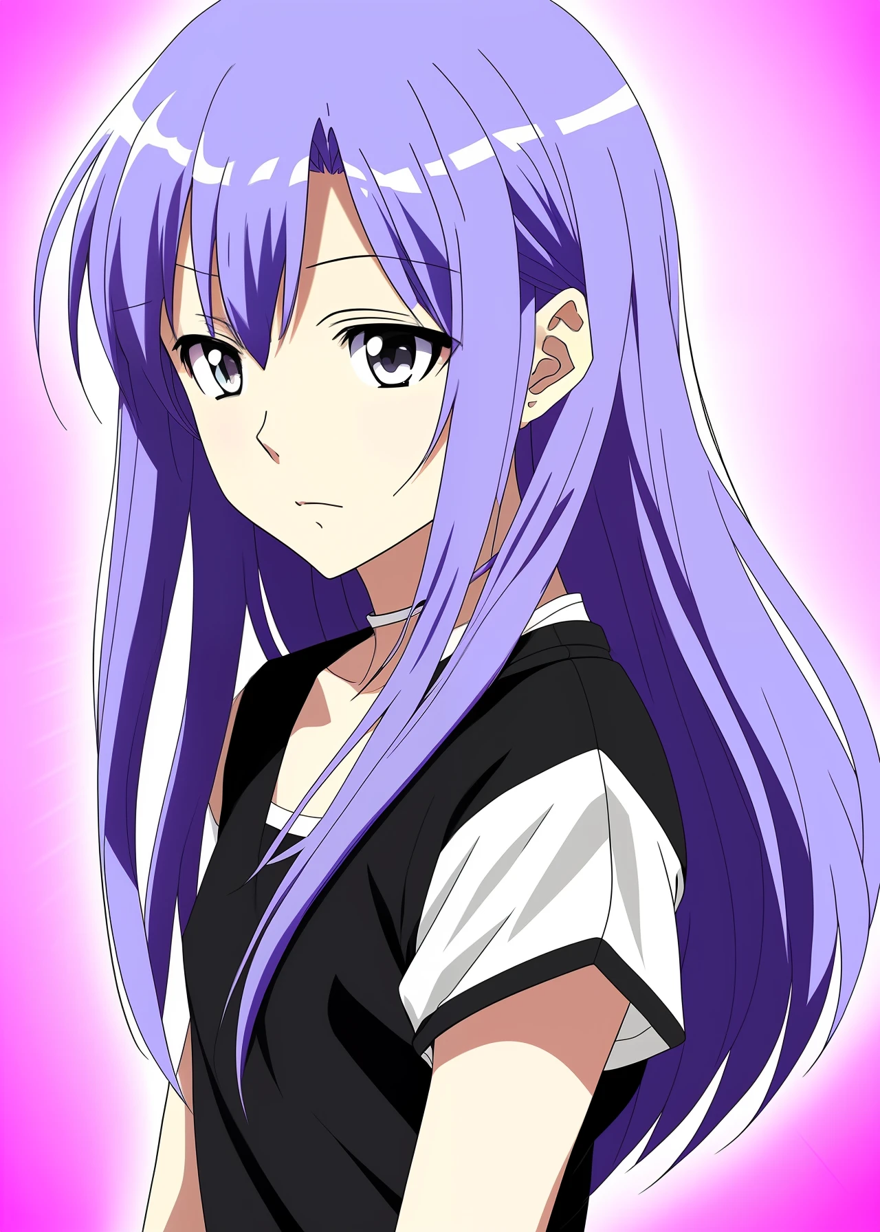 Anime style，Bobbed hair，Abeautifulgirl
