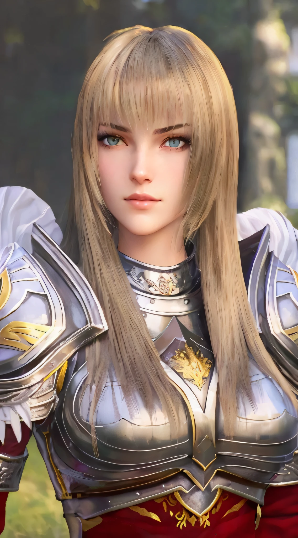 a close up of a woman in armor with a sword, gorgeous female paladin, lineage 2 revolution style, Game CG, Portrait Chevaliers du Zodiaque Fille, armor focus on face, Paladin, portrait of female paladin, 4 K detail fantasy, picture of female paladin, portrait knight female, beautiful female knight, of a beautiful female knight