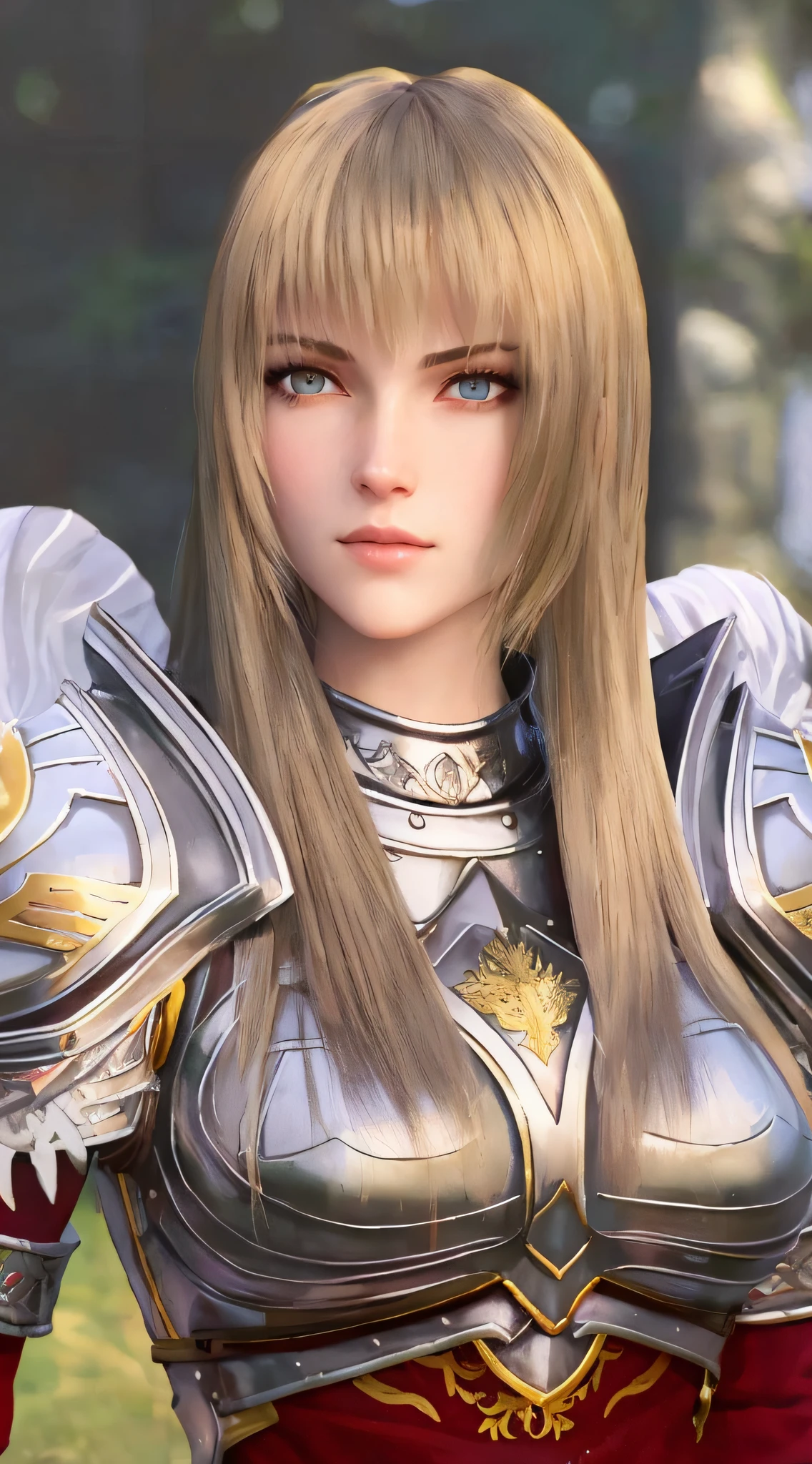 a close up of a woman in armor with a sword, gorgeous female paladin, lineage 2 revolution style, Game CG, Portrait Chevaliers du Zodiaque Fille, armor focus on face, Paladin, portrait of female paladin, 4 K detail fantasy, picture of female paladin, portrait knight female, beautiful female knight, of a beautiful female knight