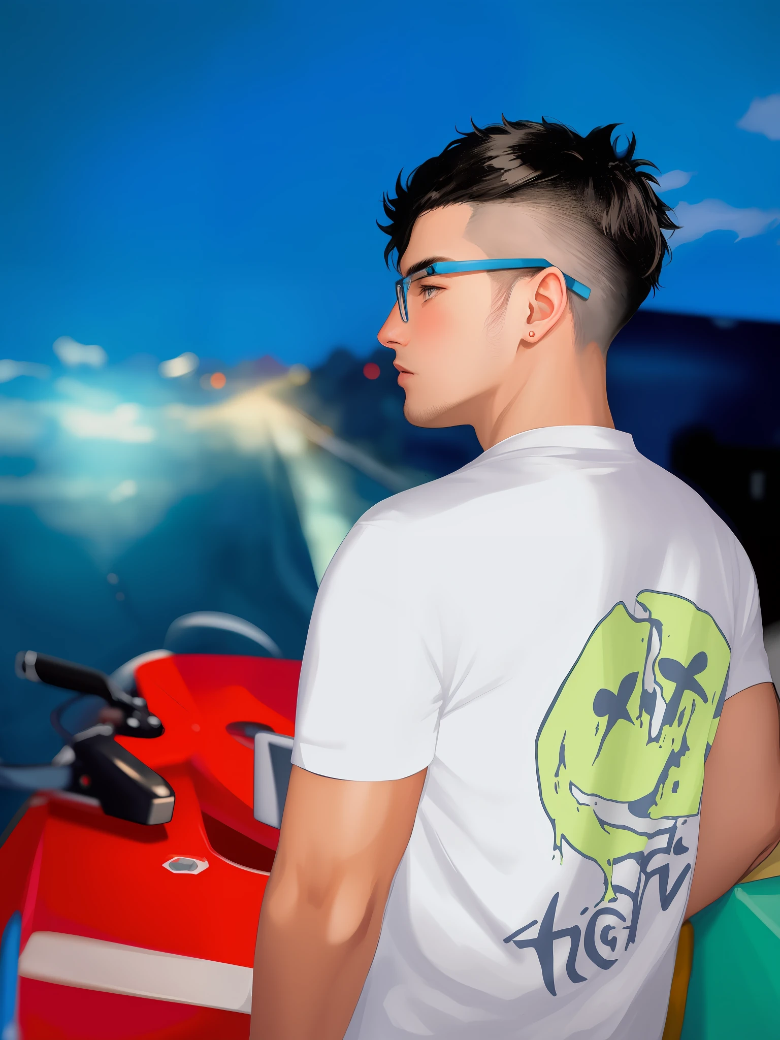 (Best quality portrait photo: high resolution), gaming pic ai pic new shart