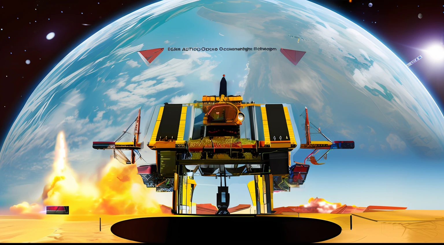 Space exploration
High-tech spacecraft
Space launch site
launch vehicle
Future technology --auto