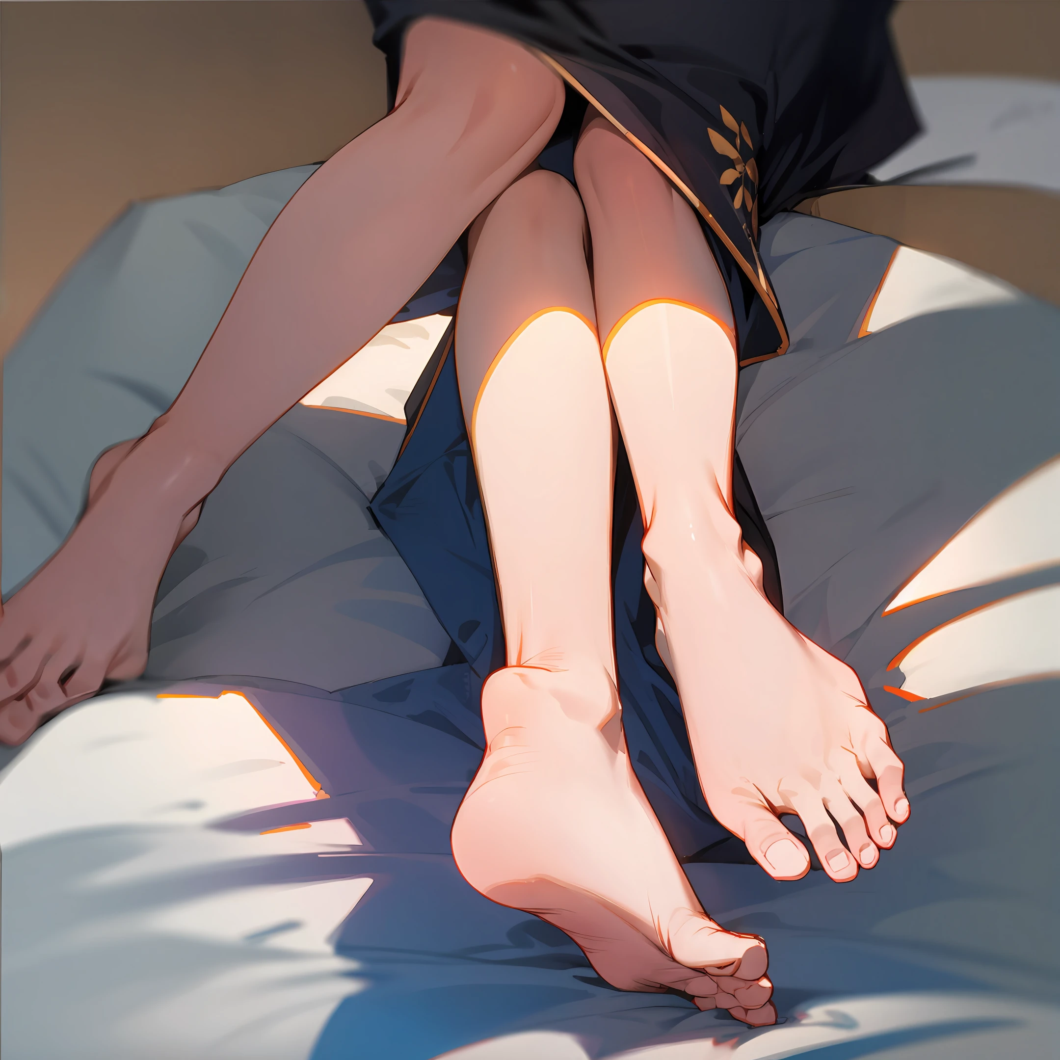 the feet