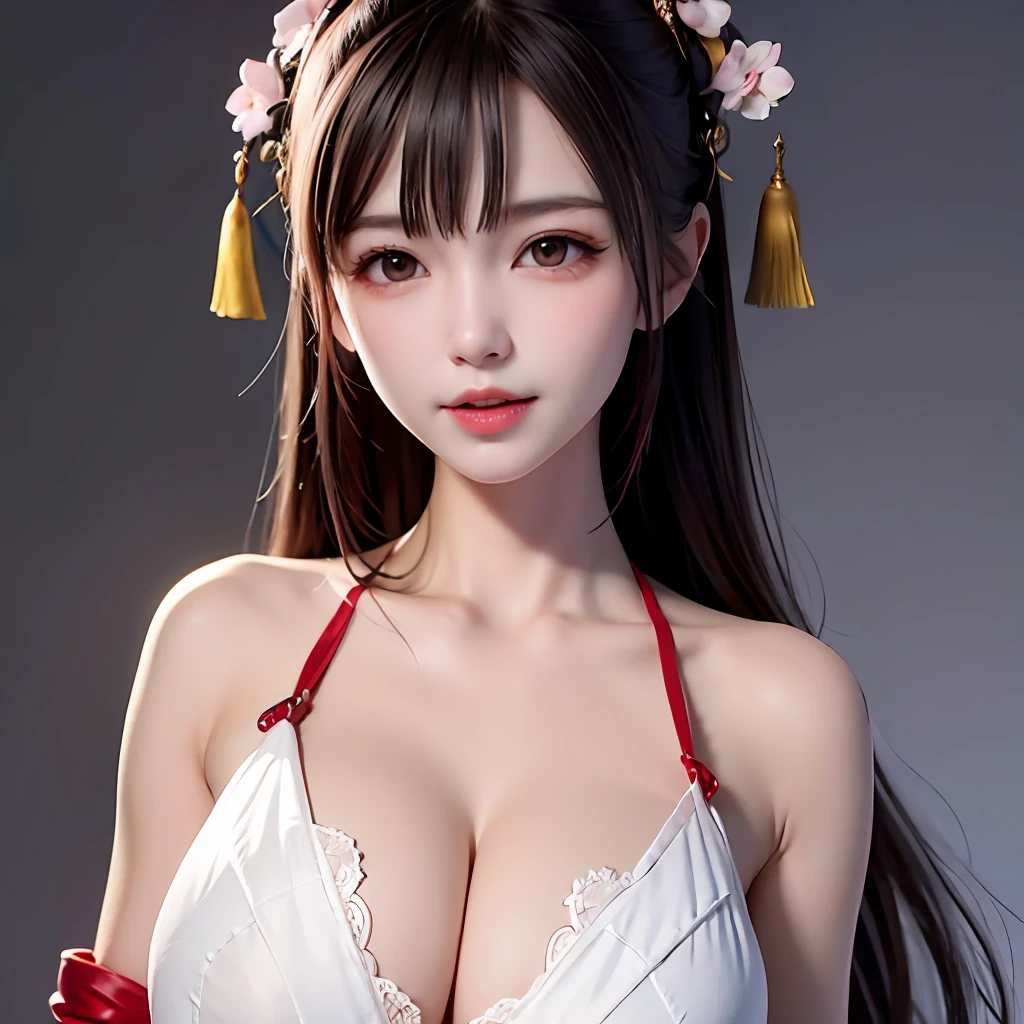 Chinese woman with upper circumference 38D