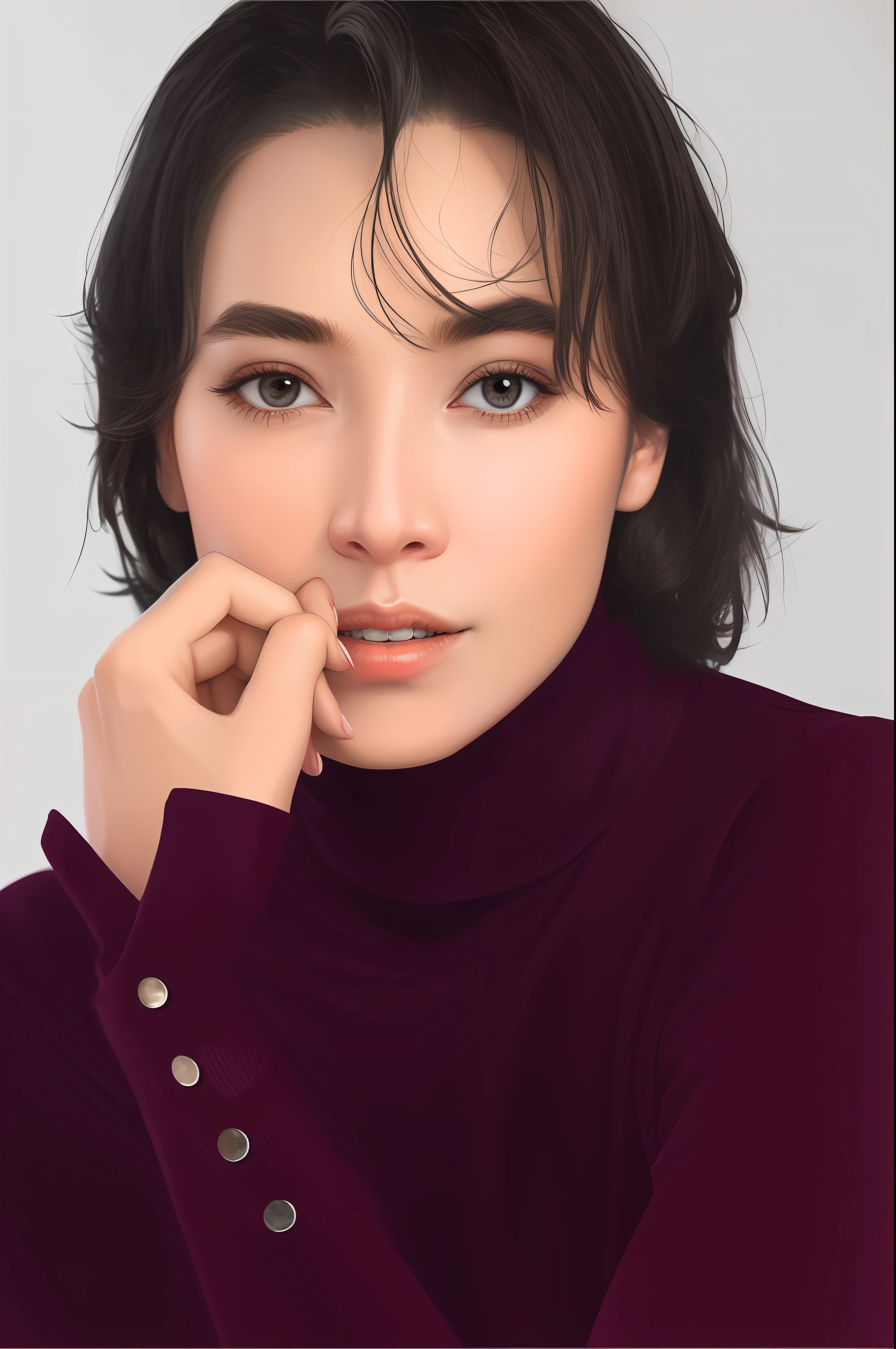 An elegant woman