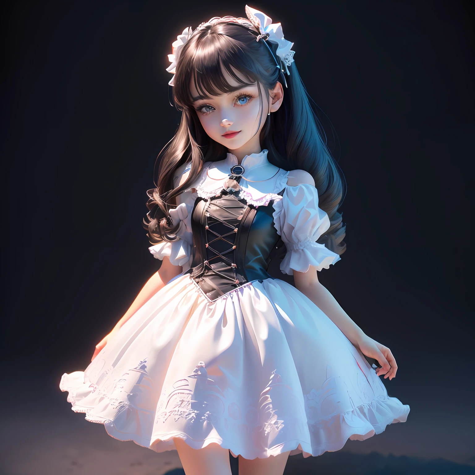 (printed plaid dress),(bare shoulders),1 girl,(full body),(stiletto heels),(short hair:1.1),(realistic:1.7),((best quality)),absurdres,(ultra high res),(photorealistic:1.6),photorealistic,octane render,(hyperrealistic:1.2), (photorealistic face:1.2), (8k), (4k), (Masterpiece),(realistic skin texture), (illustration, cinematic lighting,wallpaper),( beautiful eyes:1.2),((((perfect face)))),(cute),(standing),(smile:0.9),(black hair),(long hair),black eyes,red lips, (outdoors),