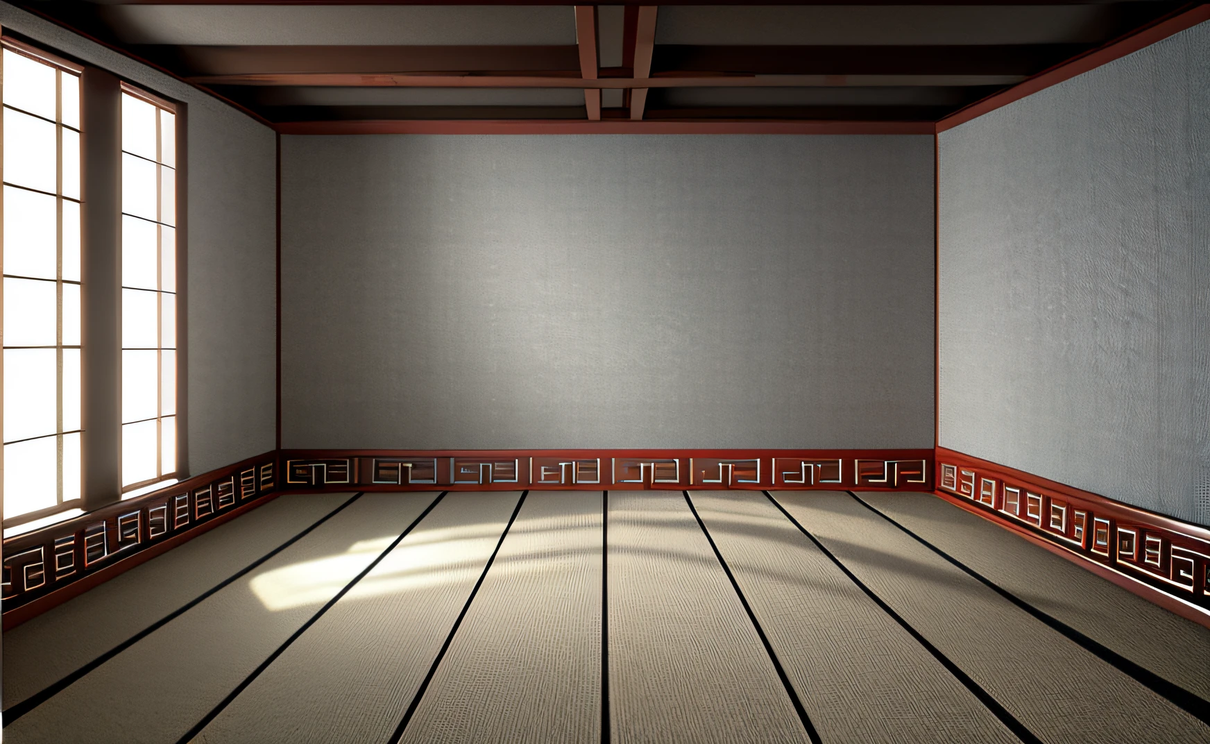 Ancient Chinese room,indoors background