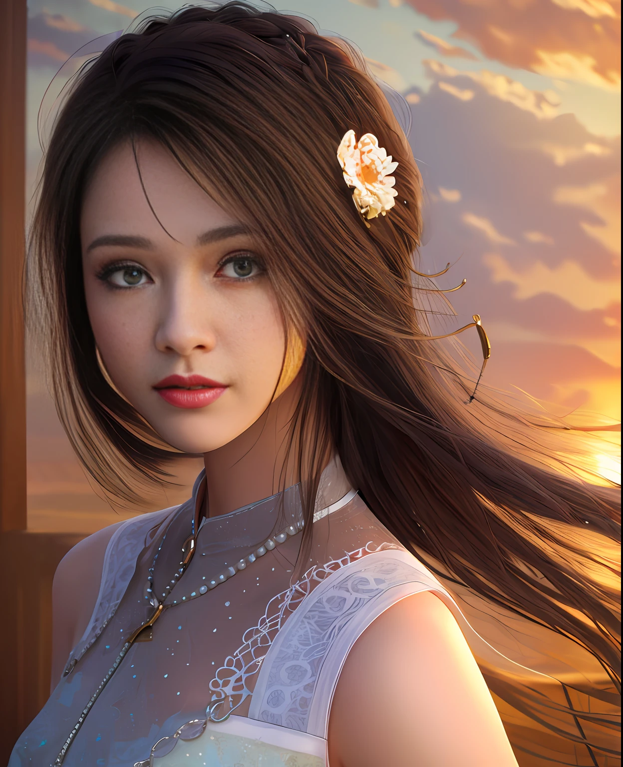 tmasterpiece,(best quailty:1.2),(super-fine:1.2),illustratio,(Extremely refined and beautiful:1.2),Movie Angle,floatking,(beautiful details eyes:1.1),(Detail light:1.1),电影灯光,Exquisite sky,male people,cosmonaut,Amber eyes(short haircut:1.1),As a training uniform,gloweyes,(The blue sky and white clouds:1.2),(sun beam:1.1),Training base(Light particles:1.1)