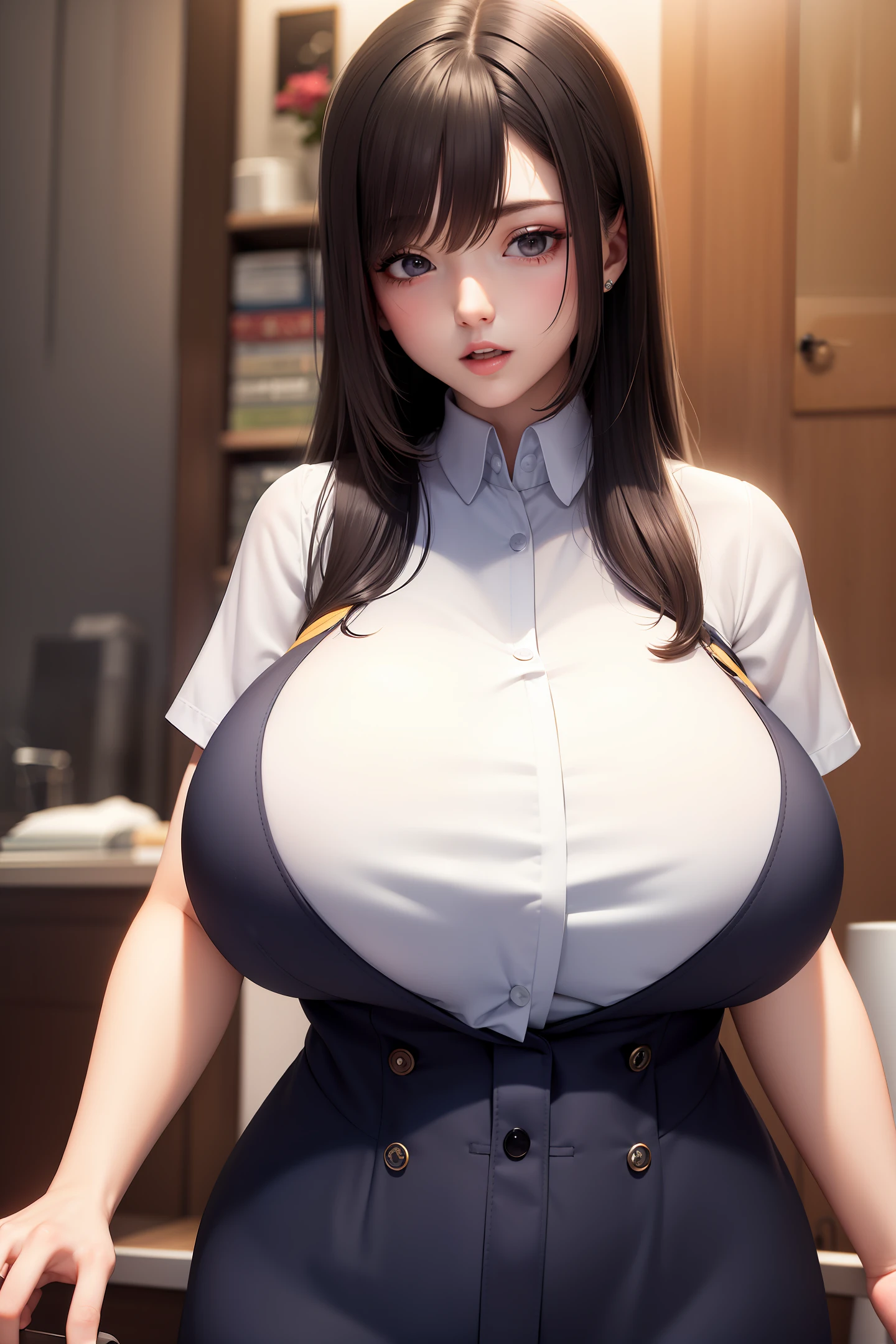Big-breasted girls