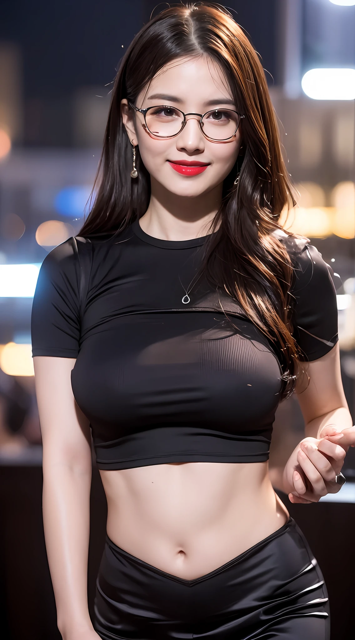 Harnes,low chest,深V,busty breasts