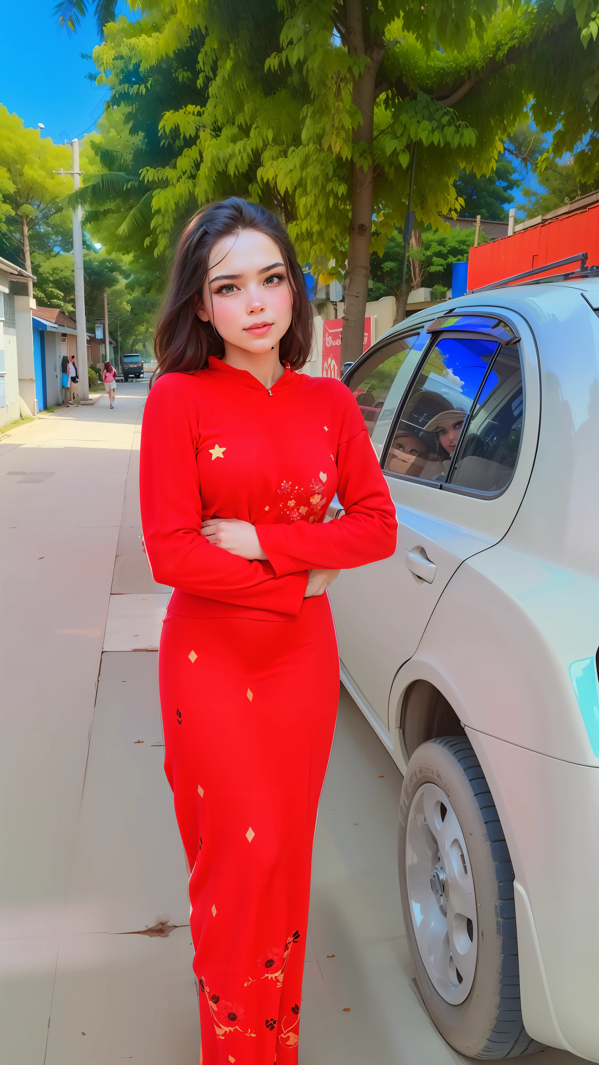A pretty girl