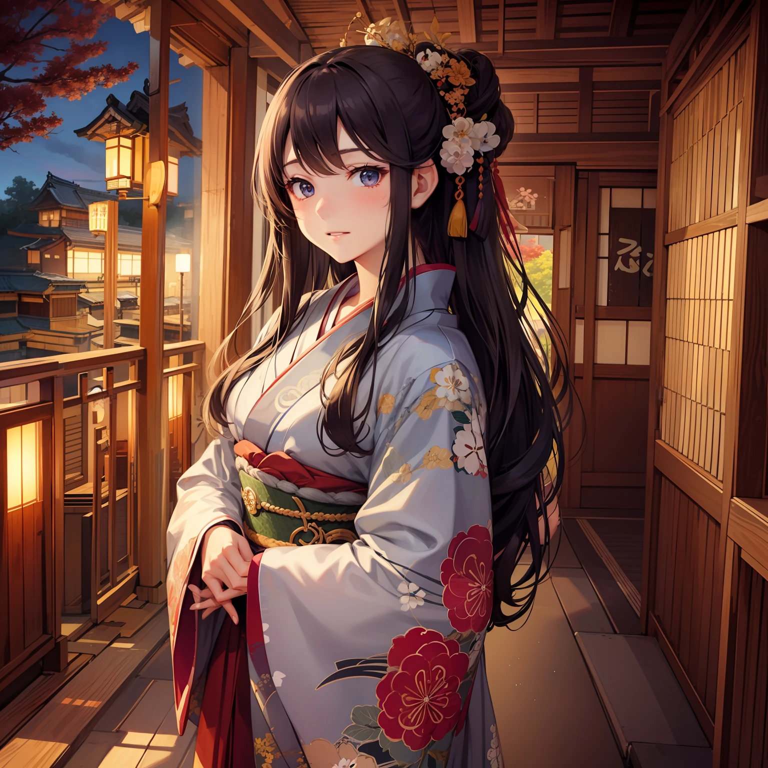 Please make Japan Taisho era girls the main、High quality and detail、In an anime style、I rely on your strength、Best regards。