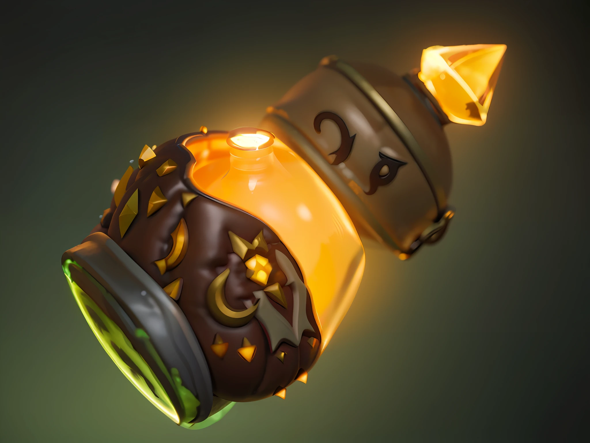 there is a toy that is flying through the air, painting of one health potion, potion of healing, arcane style bomb, item art, world of warcraft spell icon, glowing oil, ability image, artifact dota2, magic spell icon, magic item, league of legends inventory item, hyperdetailed scp artifact jar, dim lantern, Stylized art, glowing jar