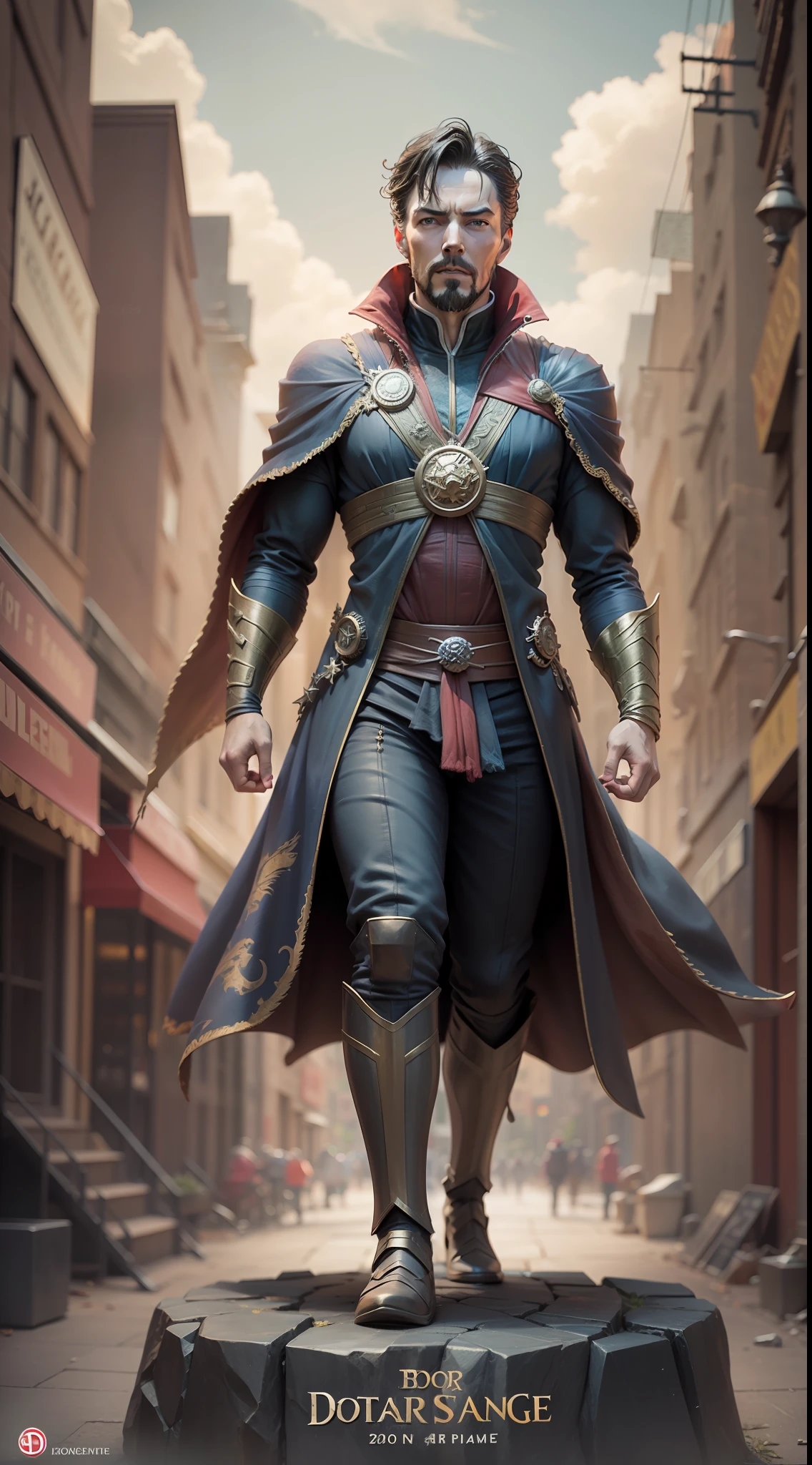doctor strange stone statue
