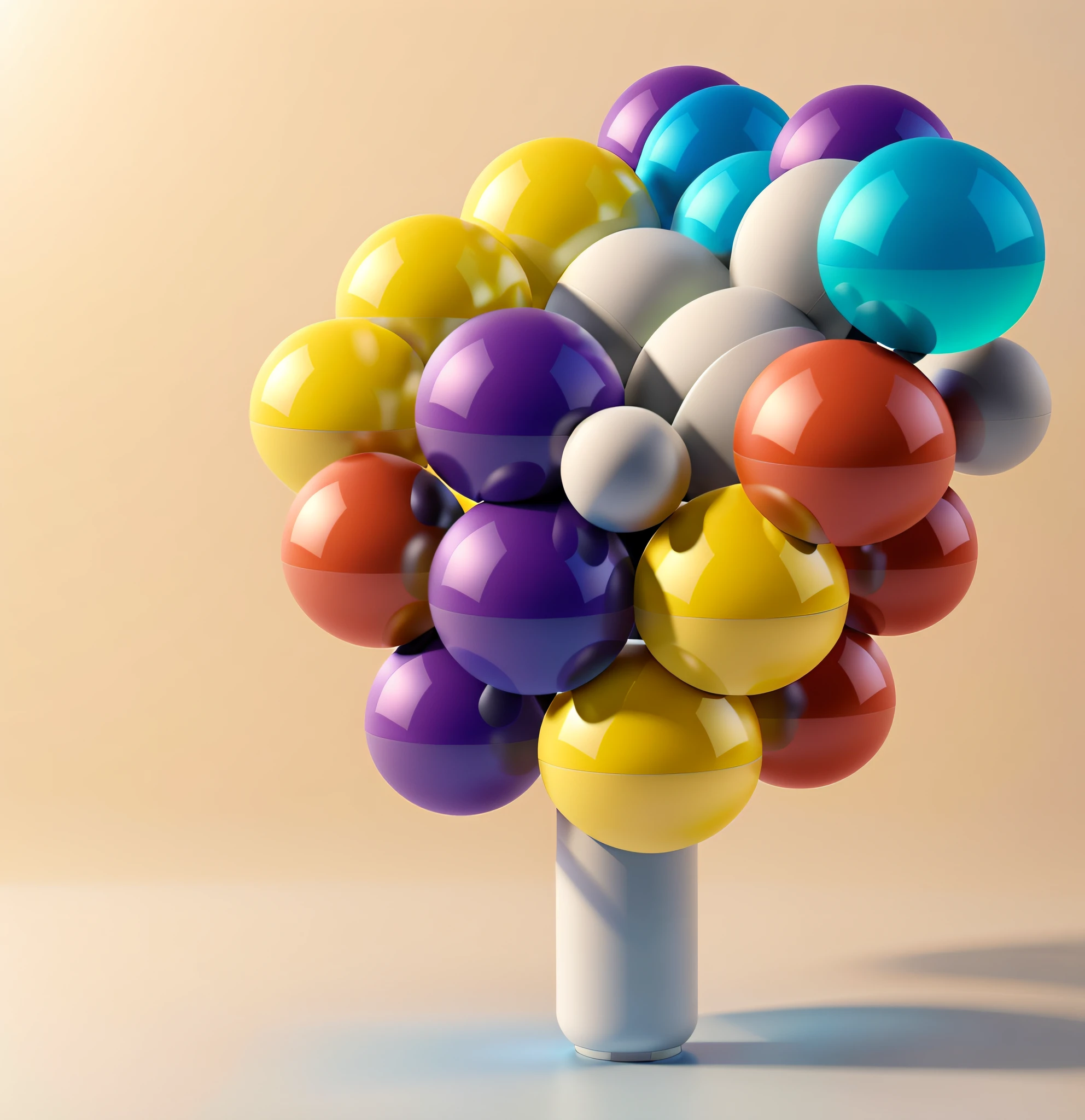 Toy hair dryer，commercial photo of toys, foamy, magic bubble barrier, foamy bubbles, bubbly scenery, Buble, 3 d product render, explosive bubbles, Lots of bubbles, promo art,toy design, toy photography, Red and yellow color scheme，Three View