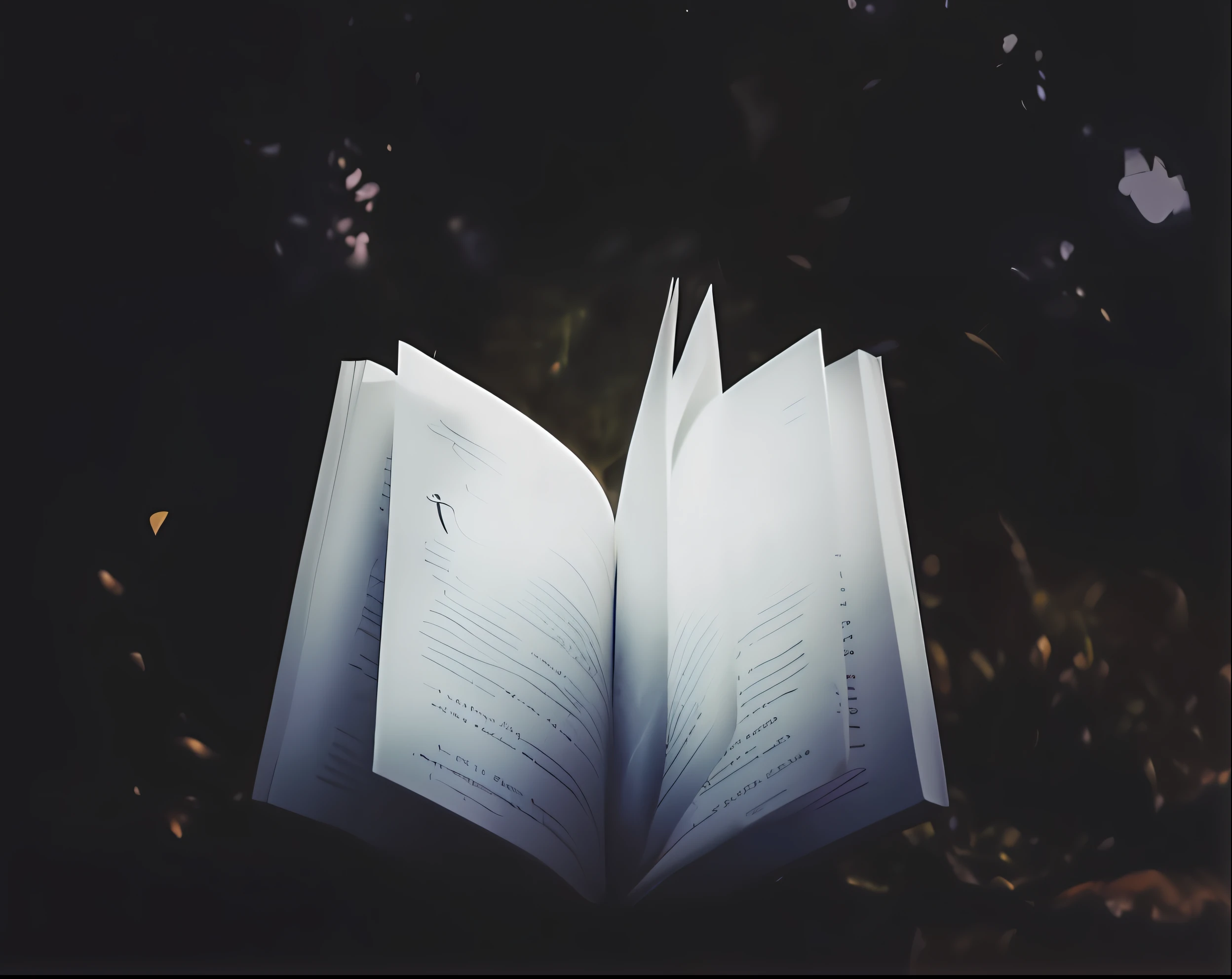 a close up of a book open on a table in the dark, An open book, open book page, Reading a book, flowing book pages, open books, reading new book, read a directory book, trying to read, one book, the art of books, fantasy book, open magic book glowing, reading for a party, a master piece of storytelling