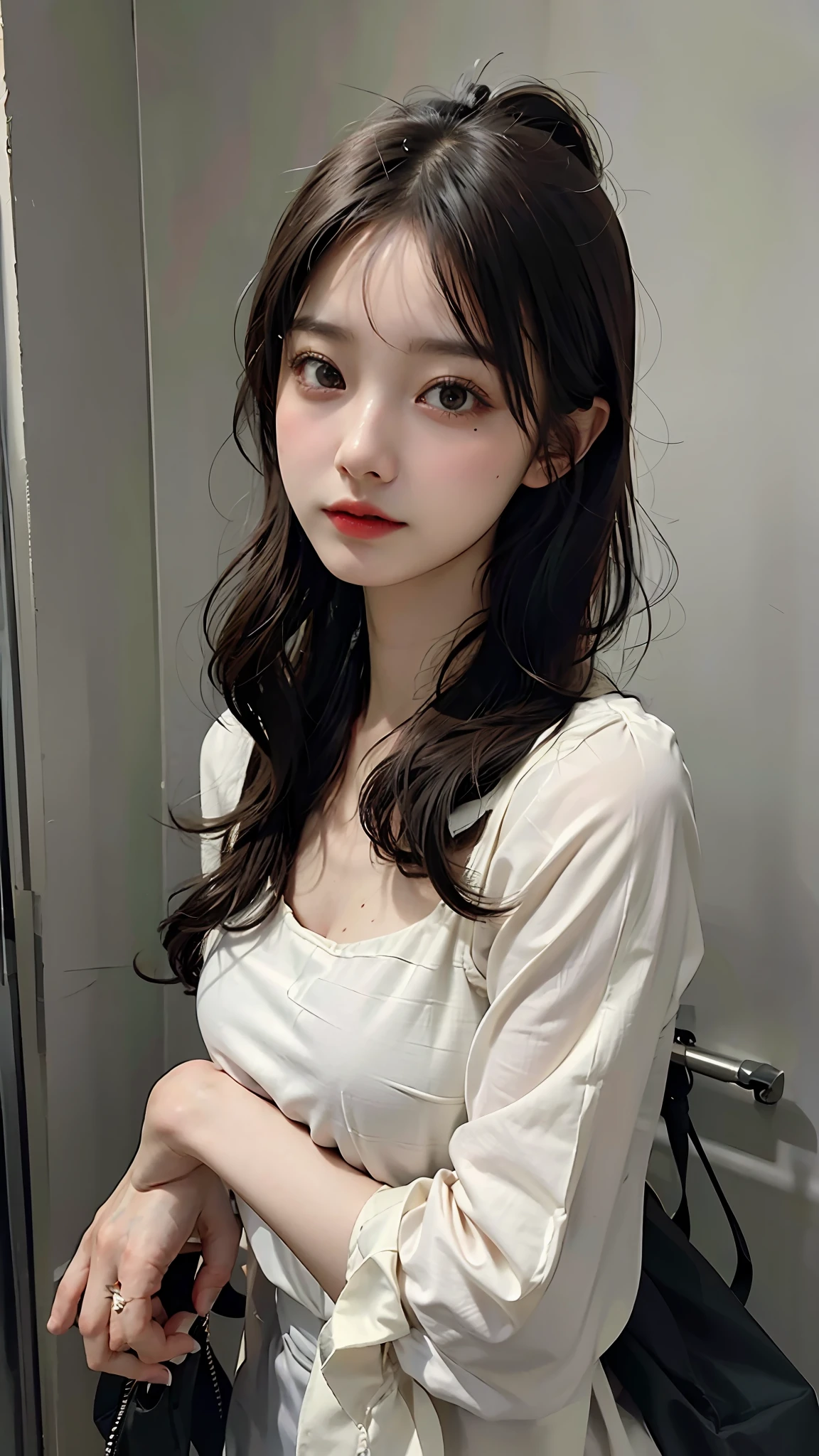 huge-breast、a beautifulchi girl、high picture quality、Like a shot with an SLR、Goth Loli Fashion