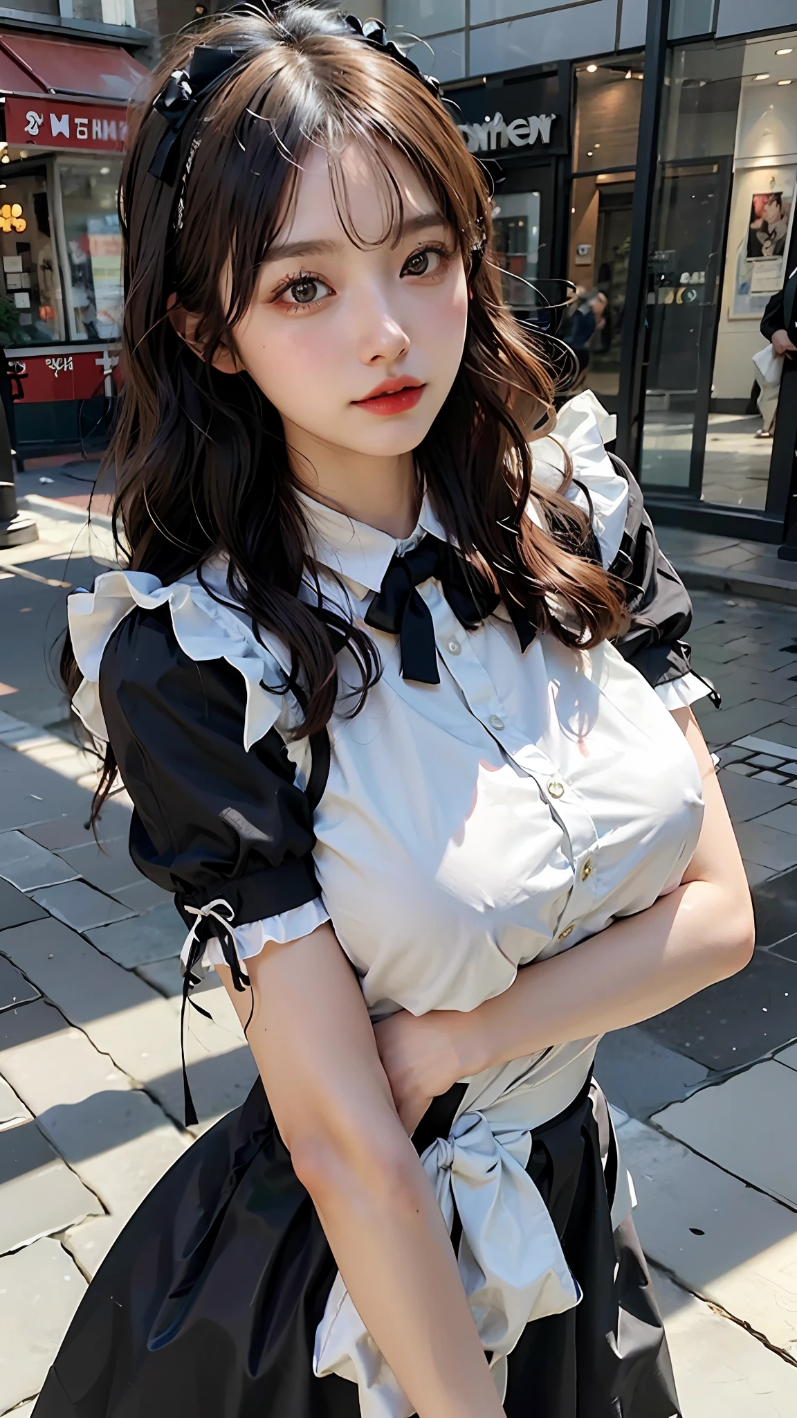 huge-breast、beautiful a girl、high picture quality、Like a shot with an SLR、Goth Fashion、Loliashion、maid clothes、made on、big breast beauty、Sensual body