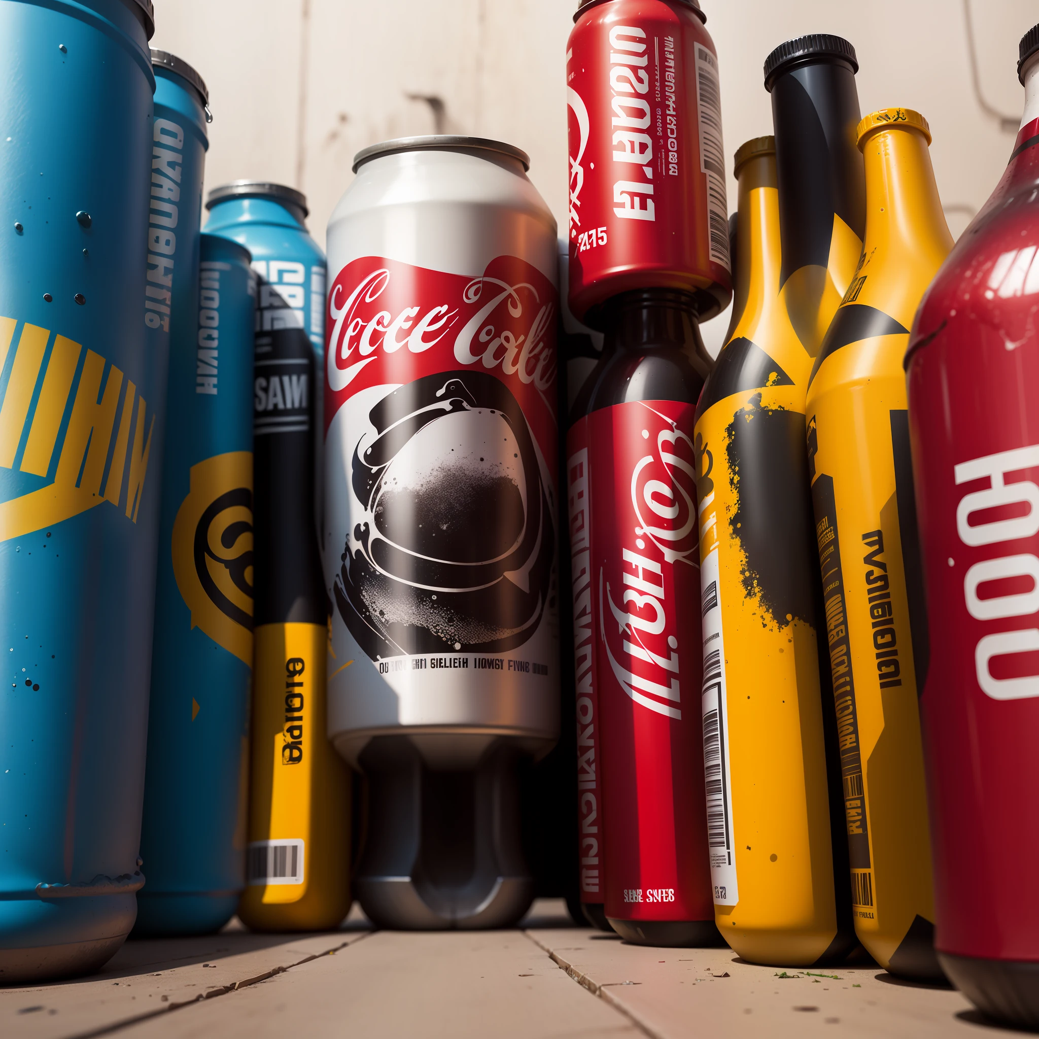 promotional poster,originality,pixels,Coke