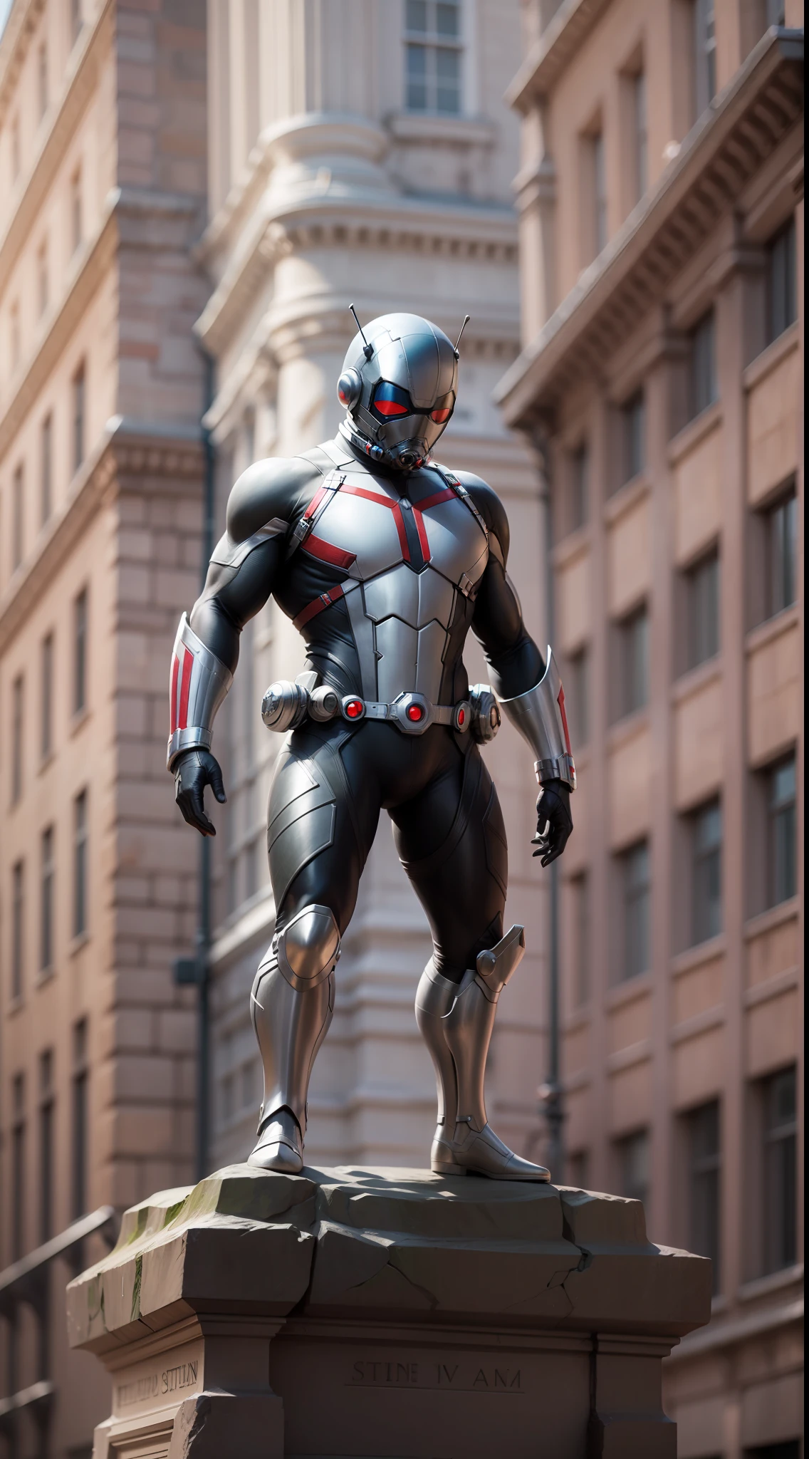 antman stone statue