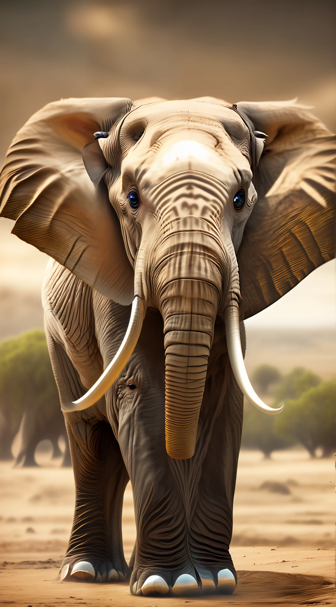 tusks，White，Thick tusks，Ultra photo realsisim，Lots of detail，super high-RES,8K