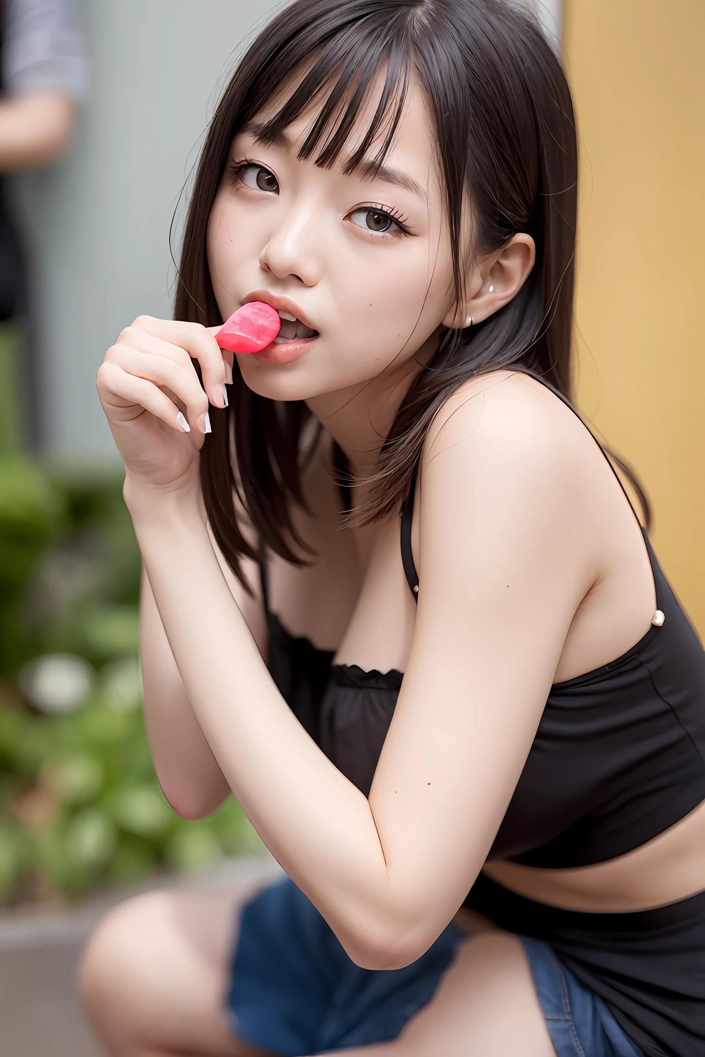 summer day,oral sexy,比基尼,real photograph