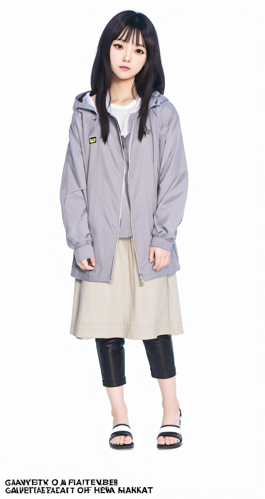 japanese girl in a purple jacket and black pants, hinata hyuga, hinata hyuga from naruto, full body, realistic, detail, super detail, background konohagakure, background konoha from naruto, konoha