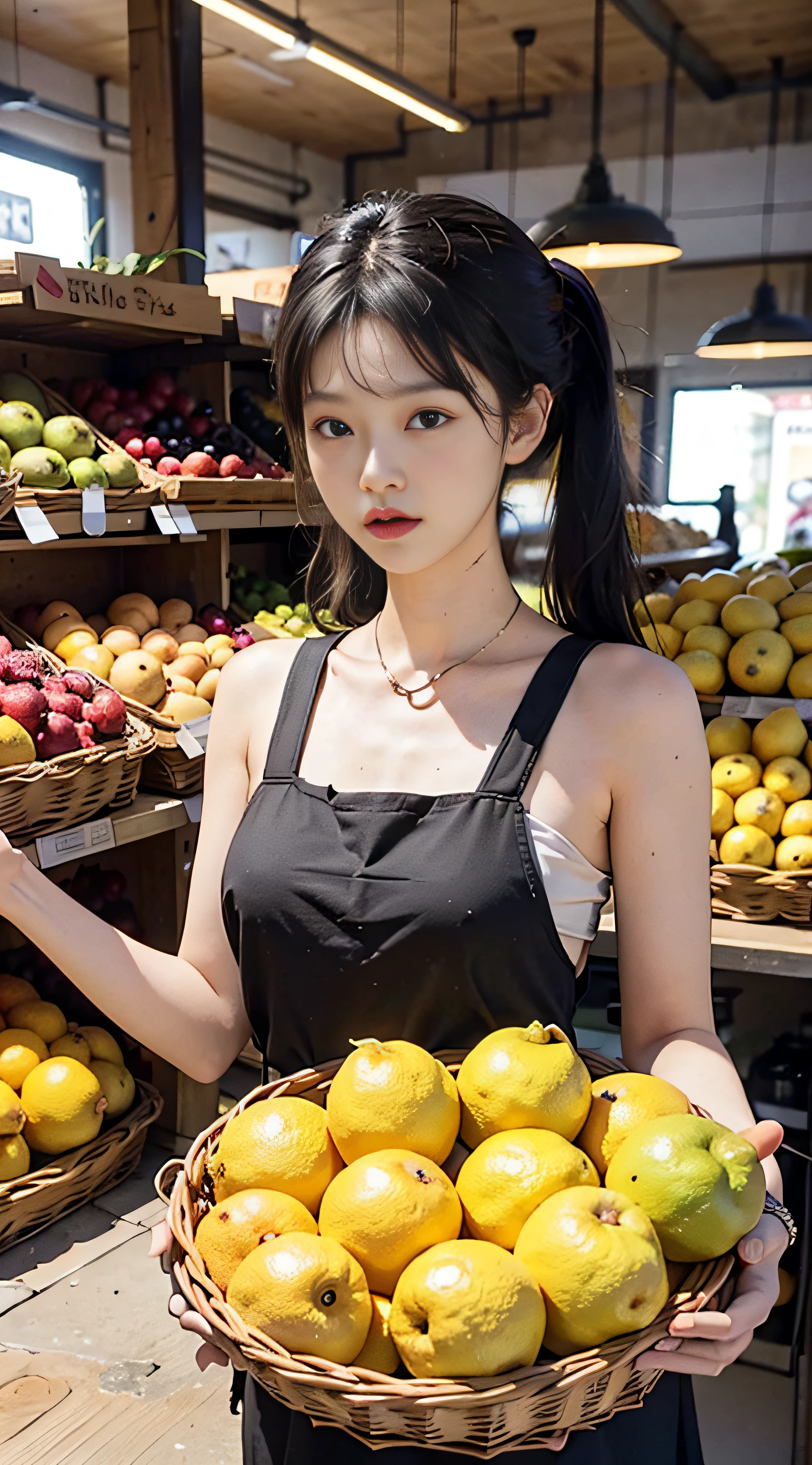 fruit shop,lemons