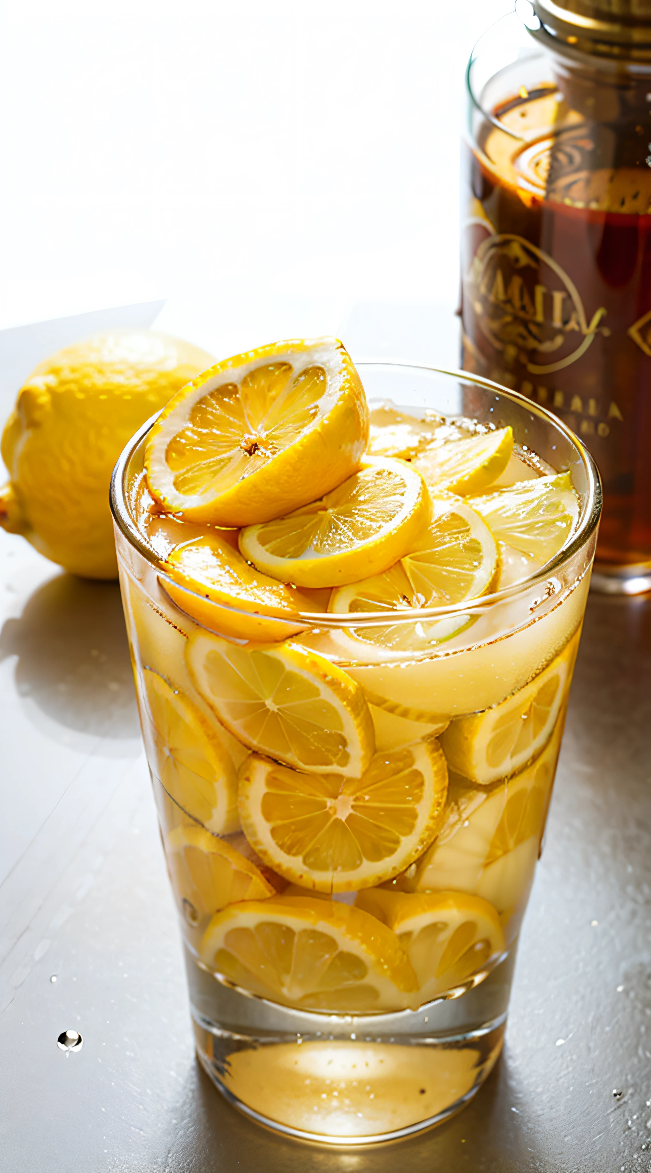 glass,lemons