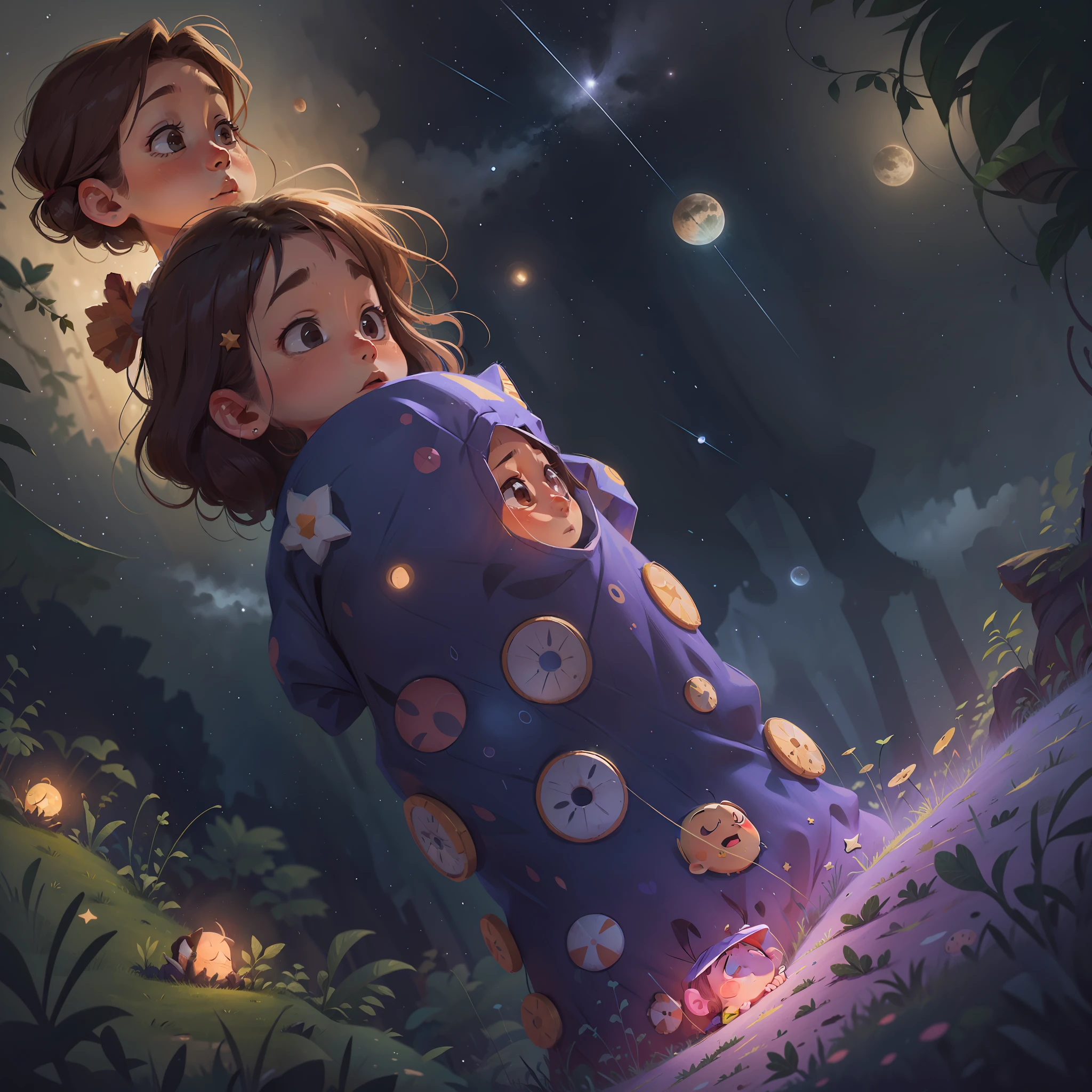 If the stars lose sleep，Will you count humans？